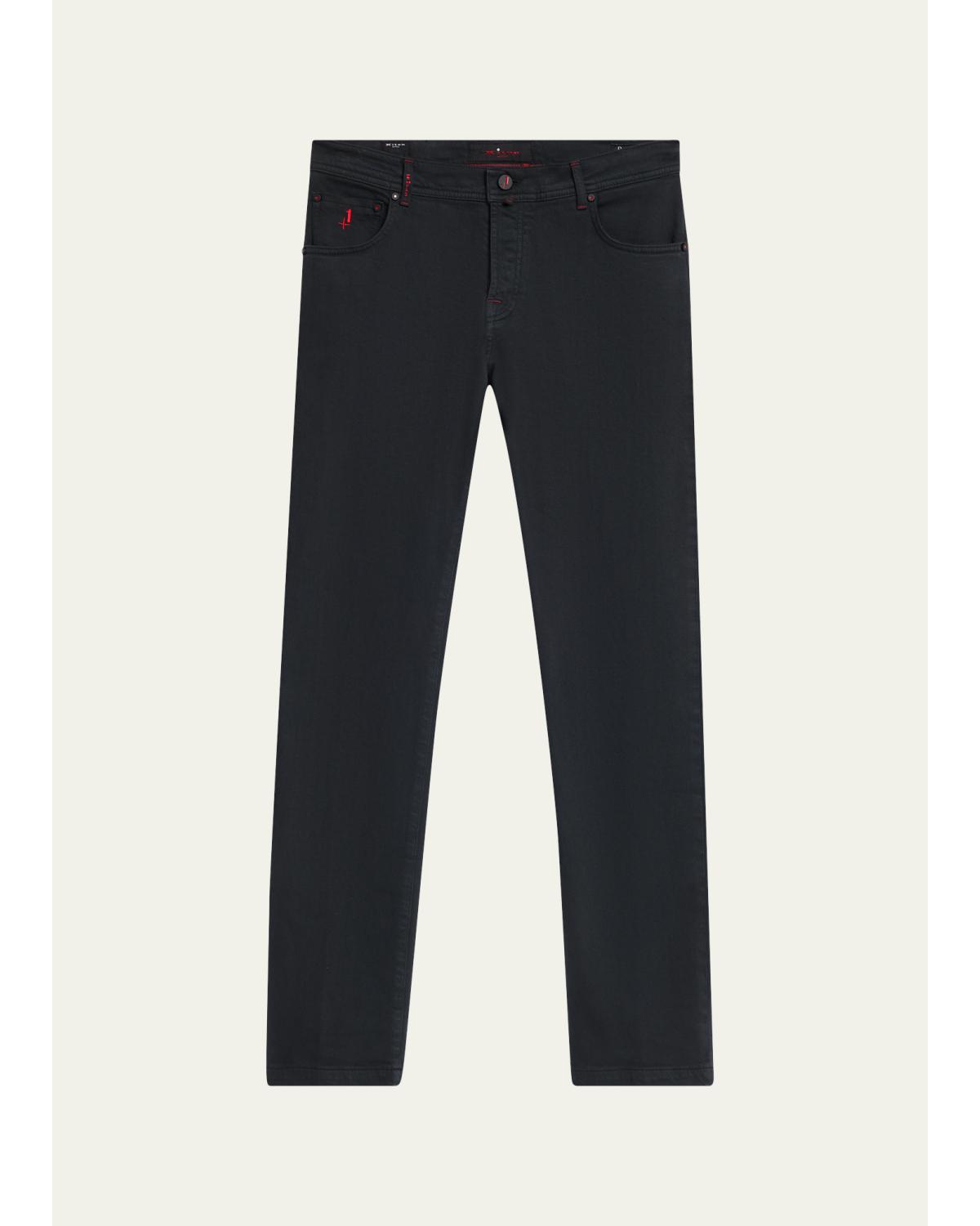 Men'S Plus One Slim Stretch Five-Pocket Pants