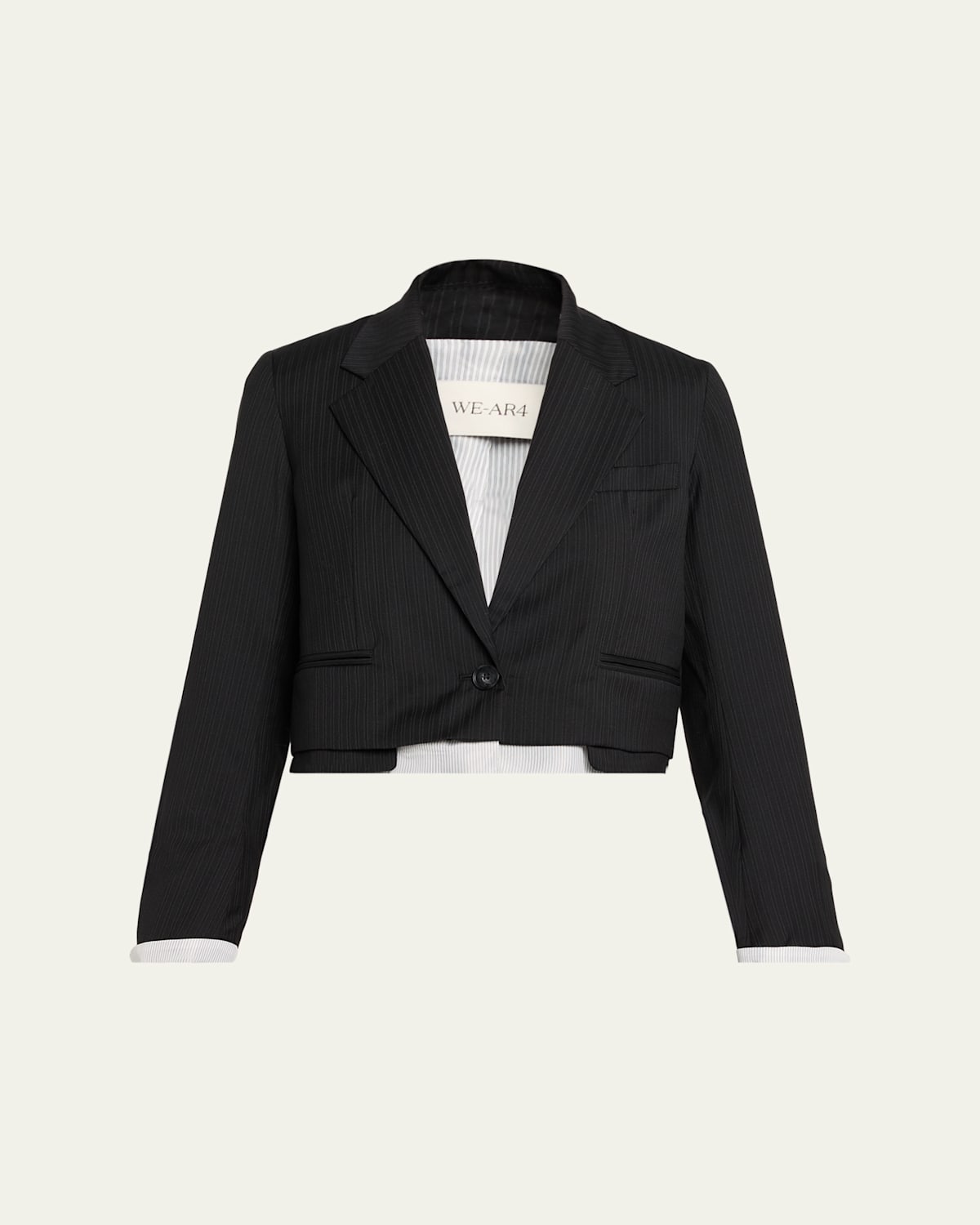 We-ar4 The Cocktail Blazer In Black