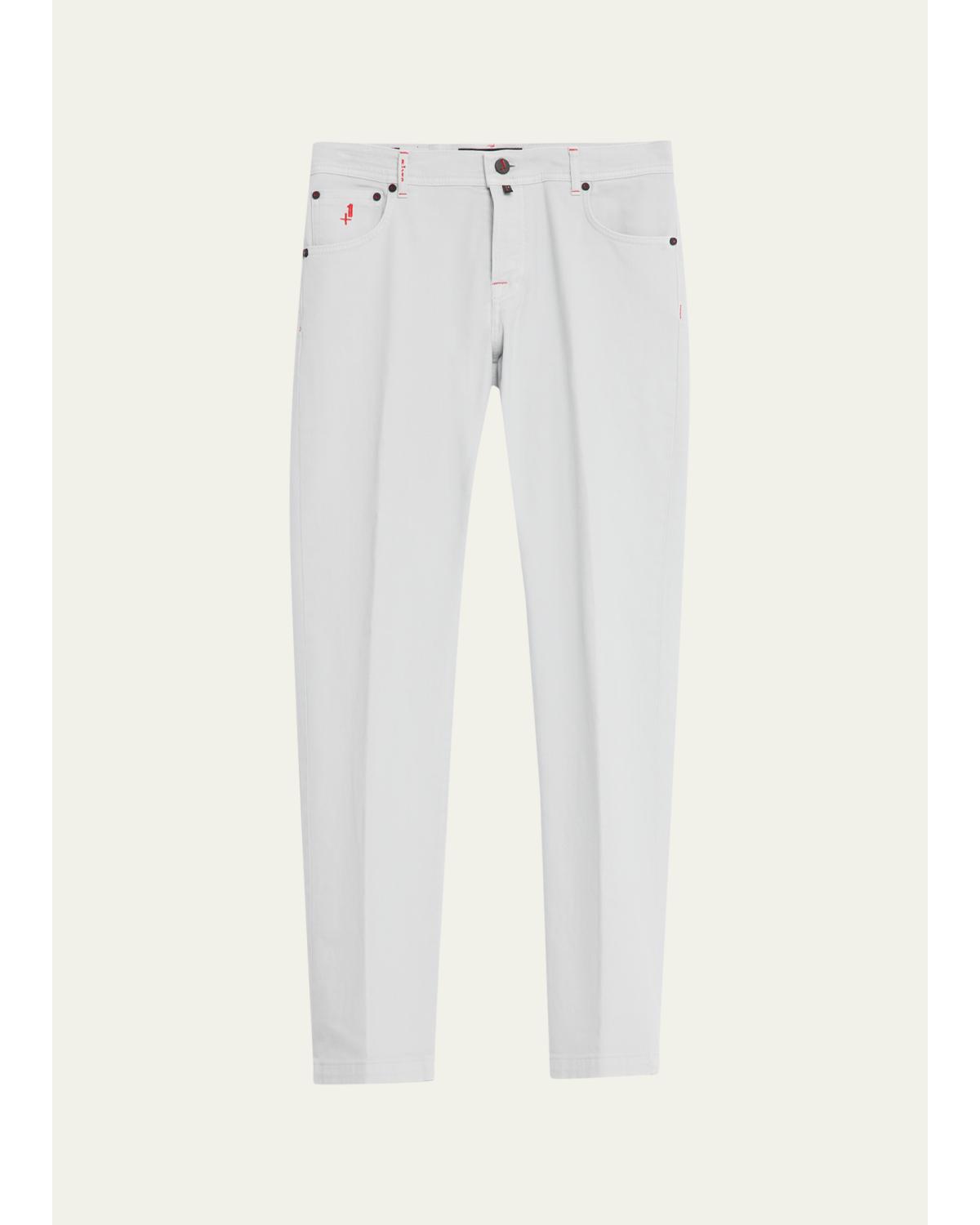 Men'S Plus One Slim Stretch Five-Pocket Pants