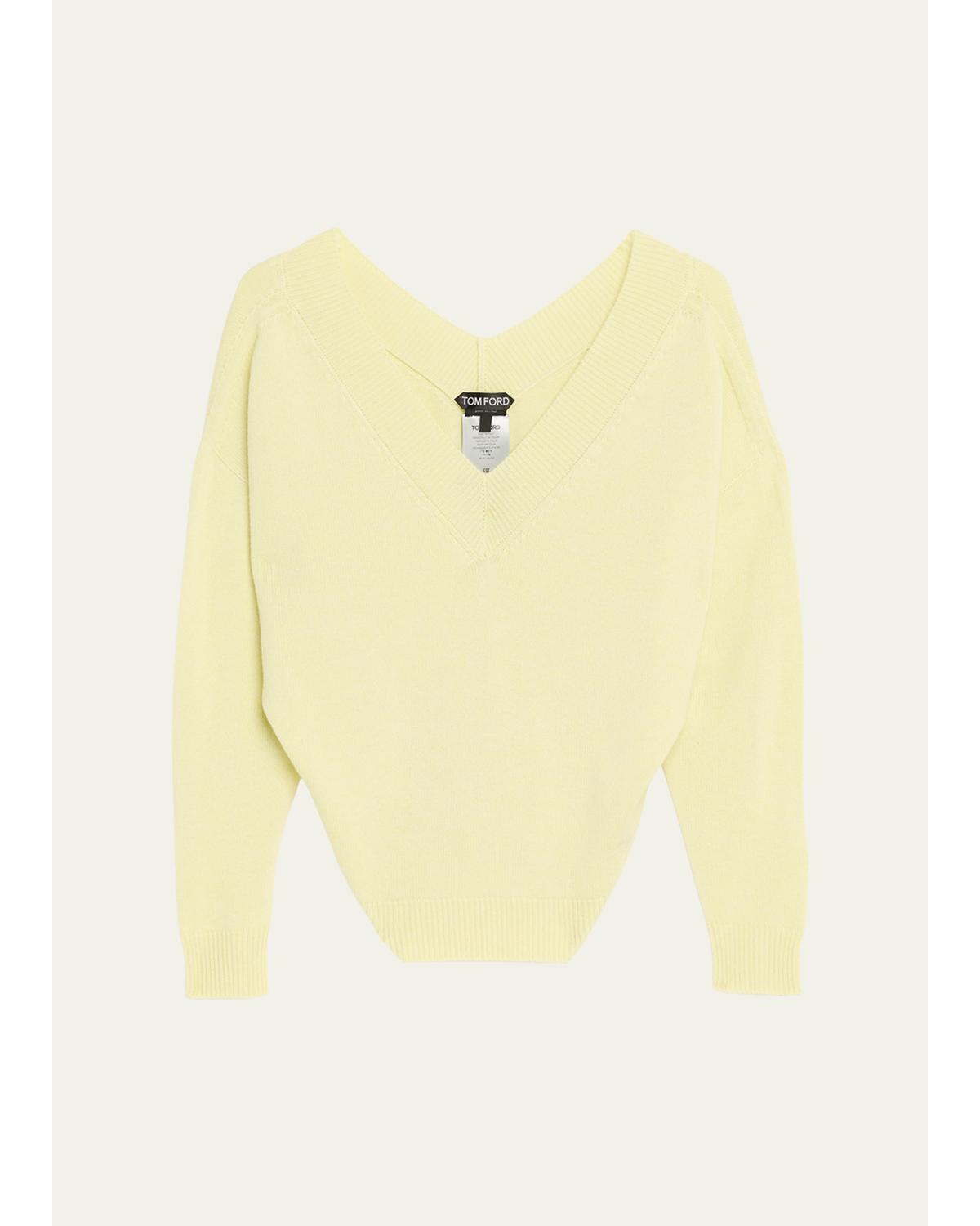 Cashmere Off-The-Shoulder Sweater