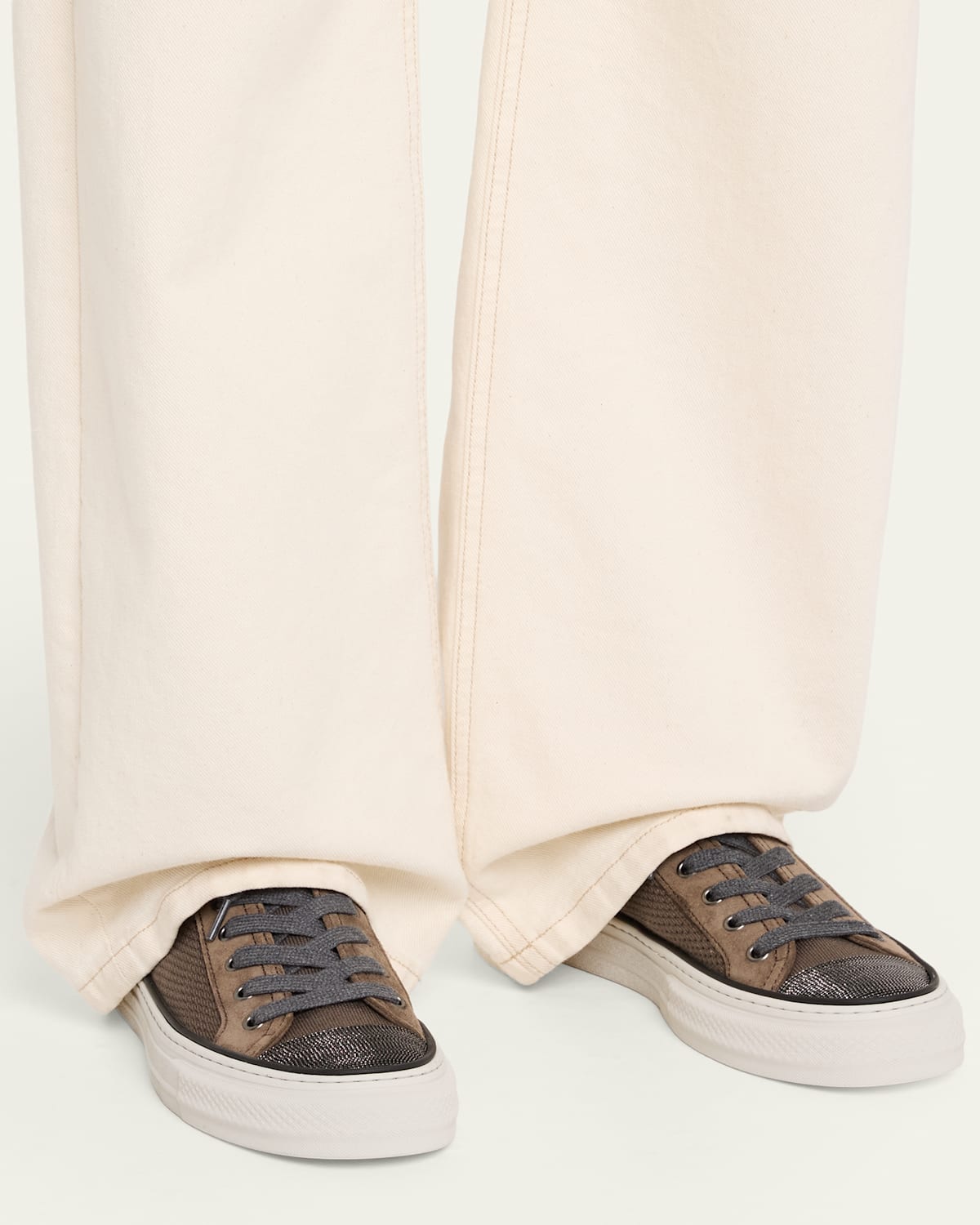 Monili Knit Low-Top Sneakers