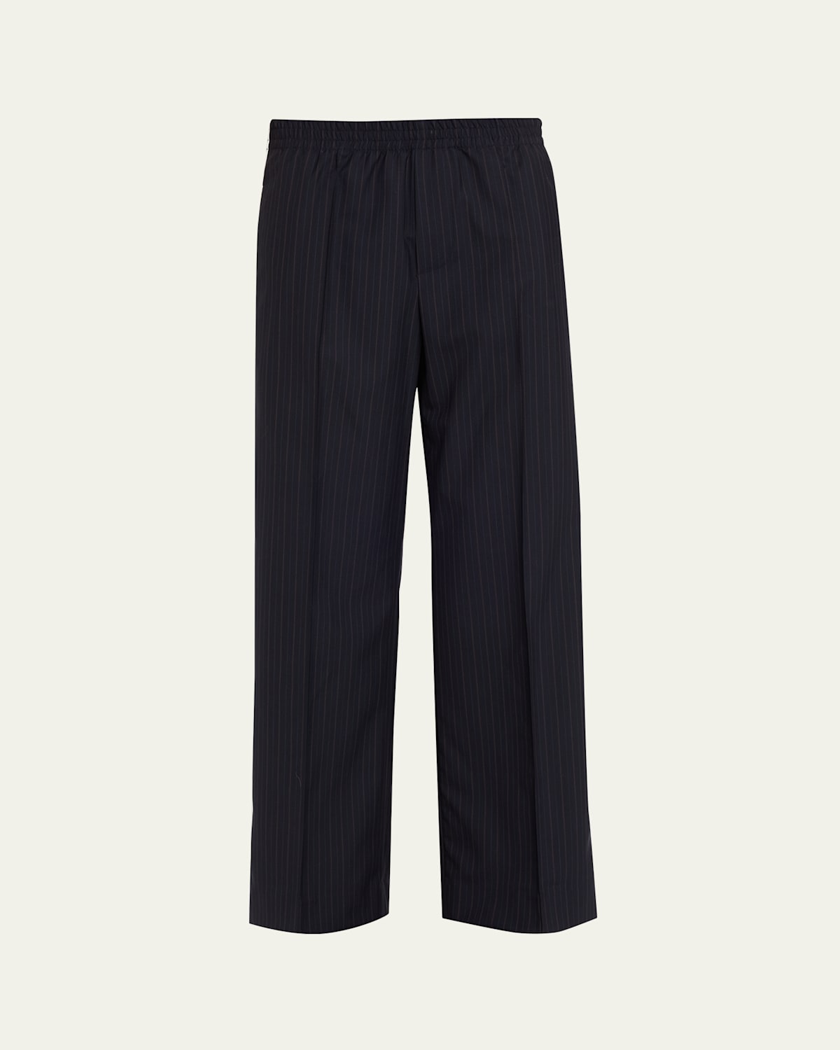 We-ar4 The Chaplin Pinstripe Straight-leg Trousers In Blue