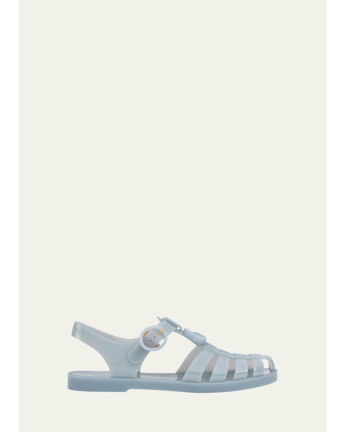 GG Glossy Jelly Fisherman Sandals
