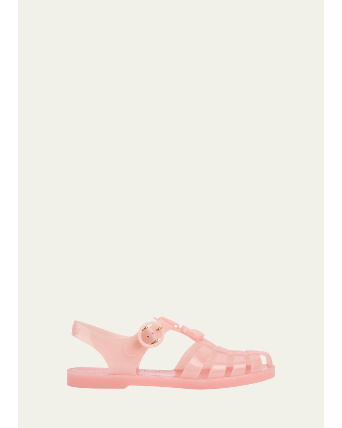 GG Glossy Jelly Fisherman Sandals