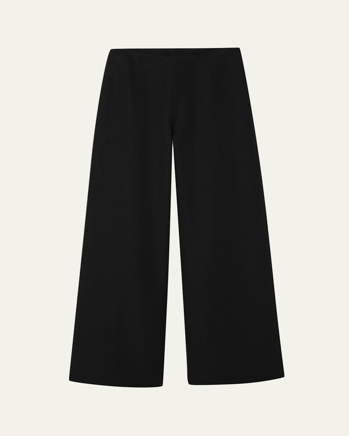 Liberowe Phebe Wide-leg Linen-blend Trousers In Black