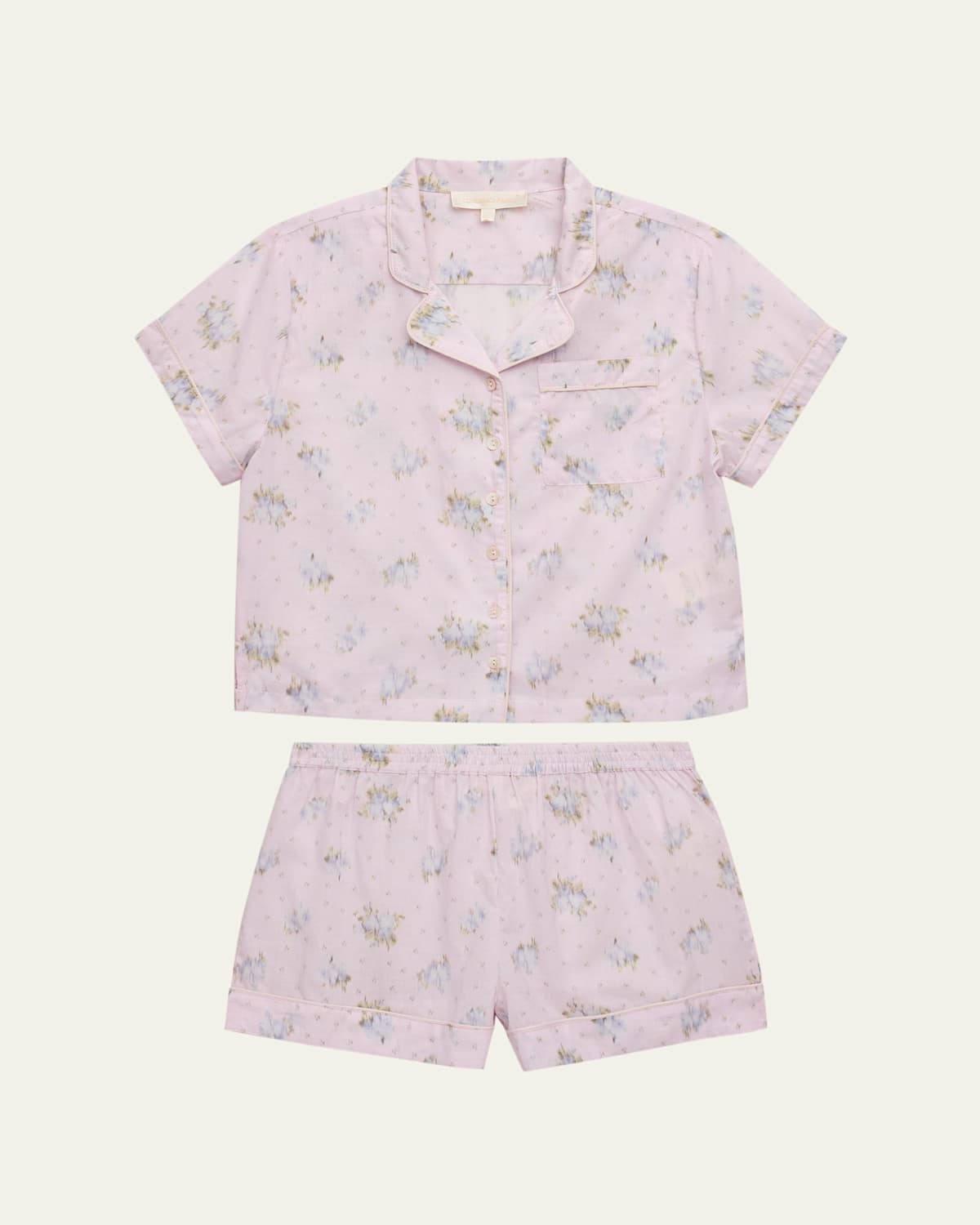Girl's Tween Mini Albana Pajamas Set, Size S-L