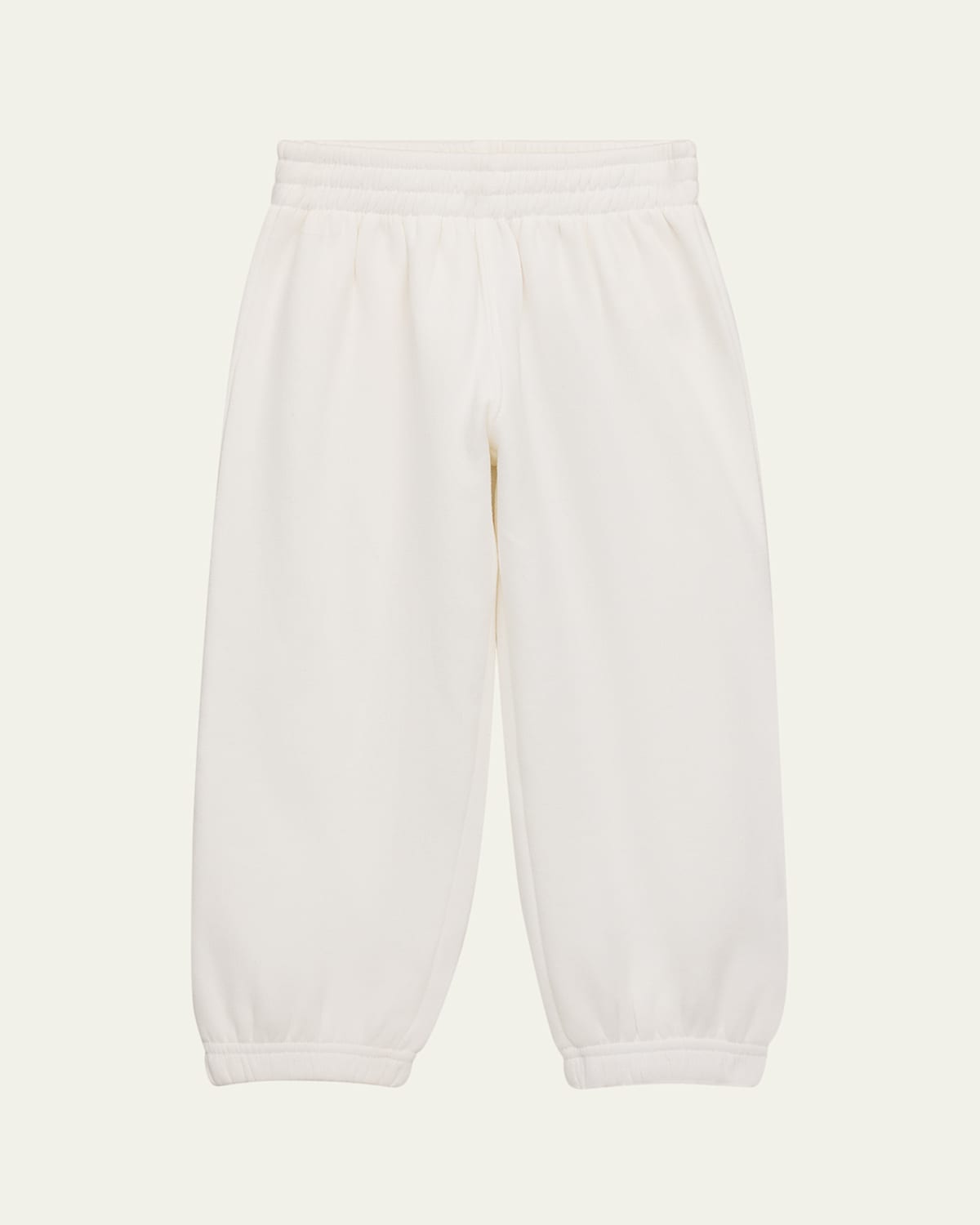 Loveshackfancy Kids' Girl's Violin Sequin Bow Sweatpants In Blue