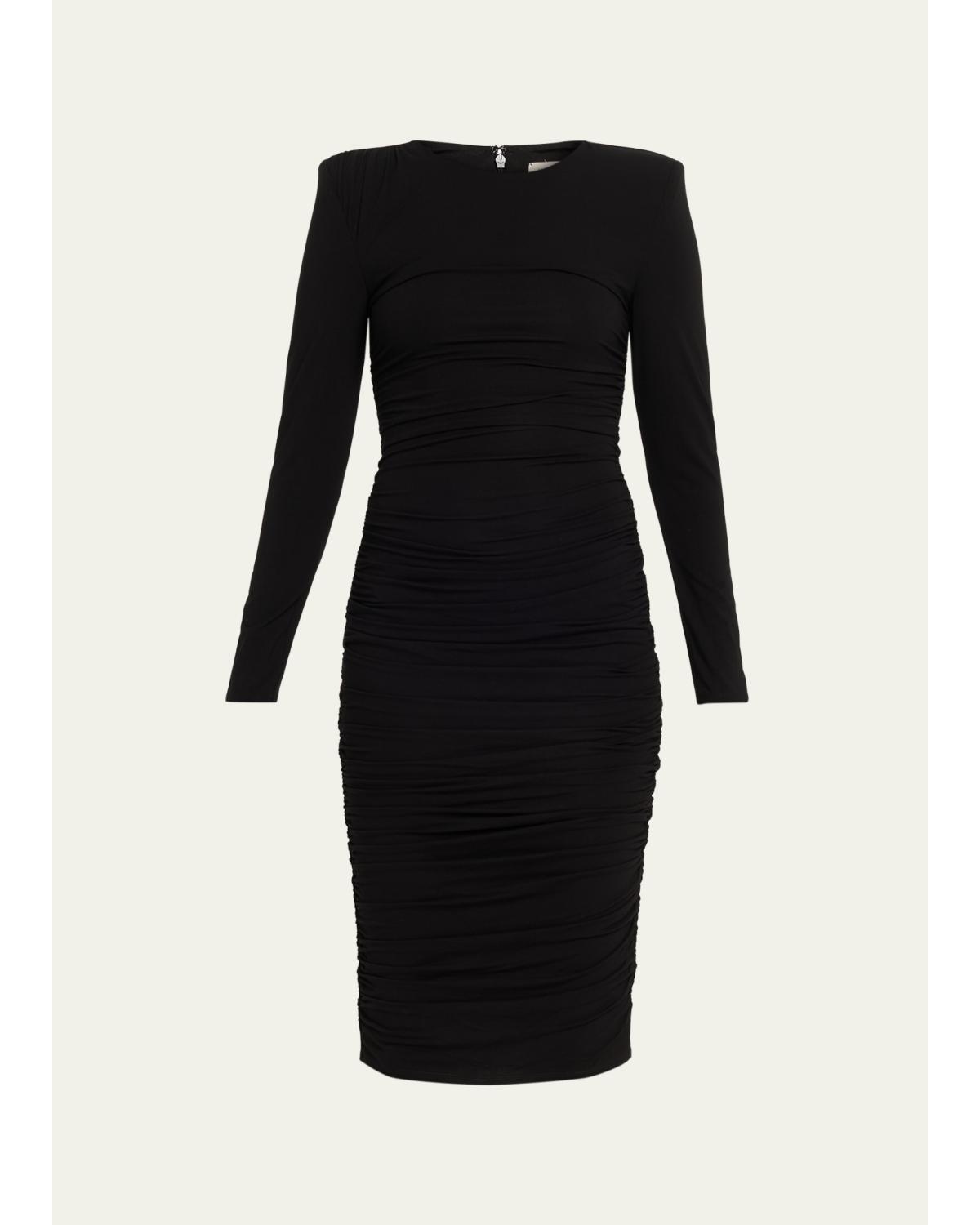 Paityn Shirred Stretch Jersey Dress
