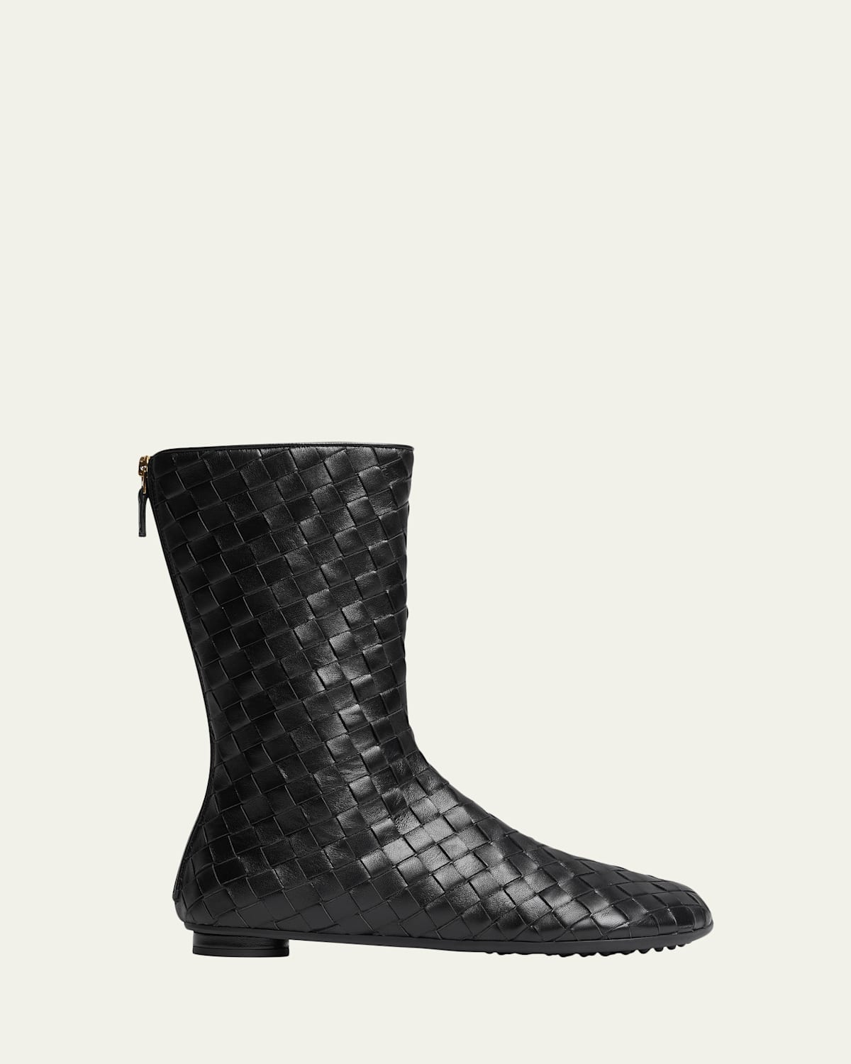 Bottega Veneta Atomic Intrecciato Leather Boots