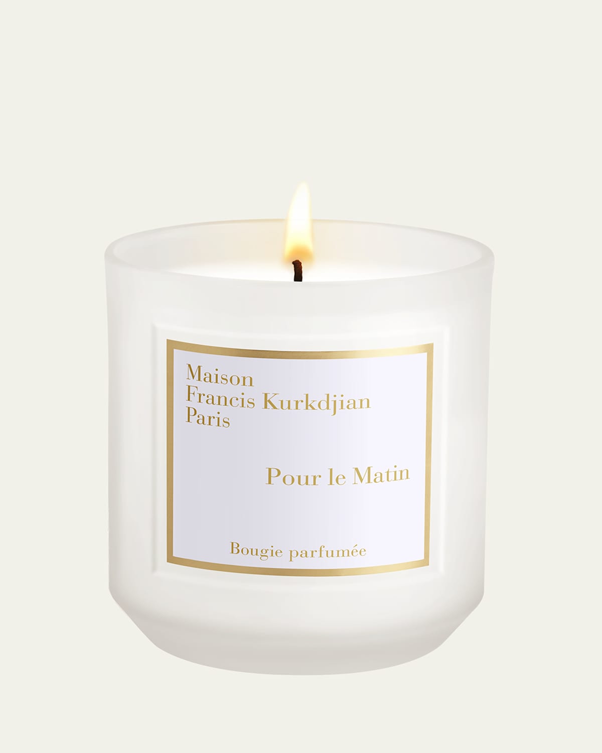 Maison Francis Kurkdjian Pour Le Matin Candle, 10.6 Oz. In White