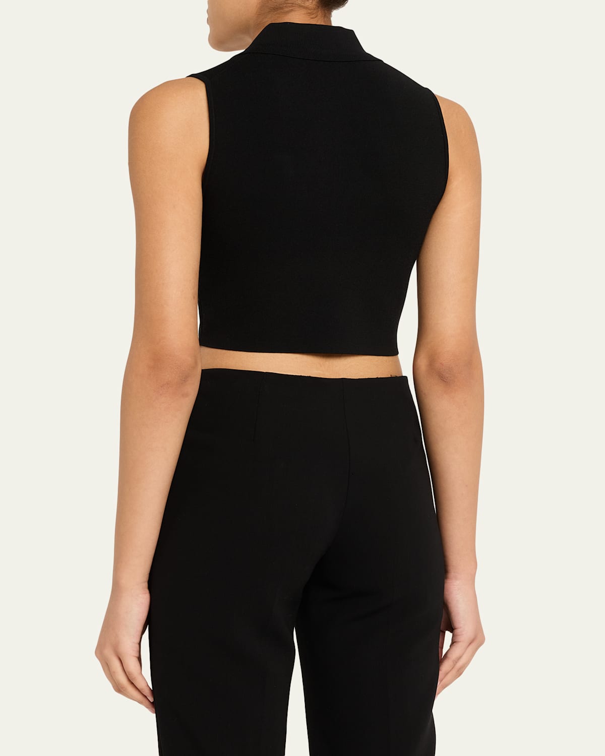 Tatum Sleeveless Half-Zip Top