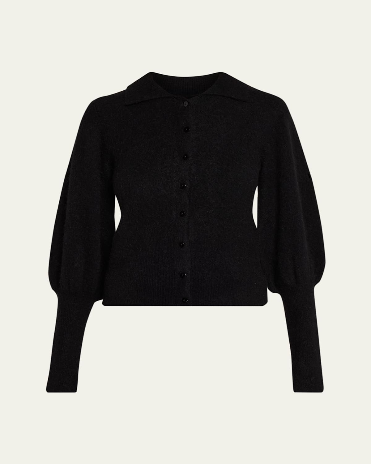 Simkhai Arber Collared Cardigan In Black
