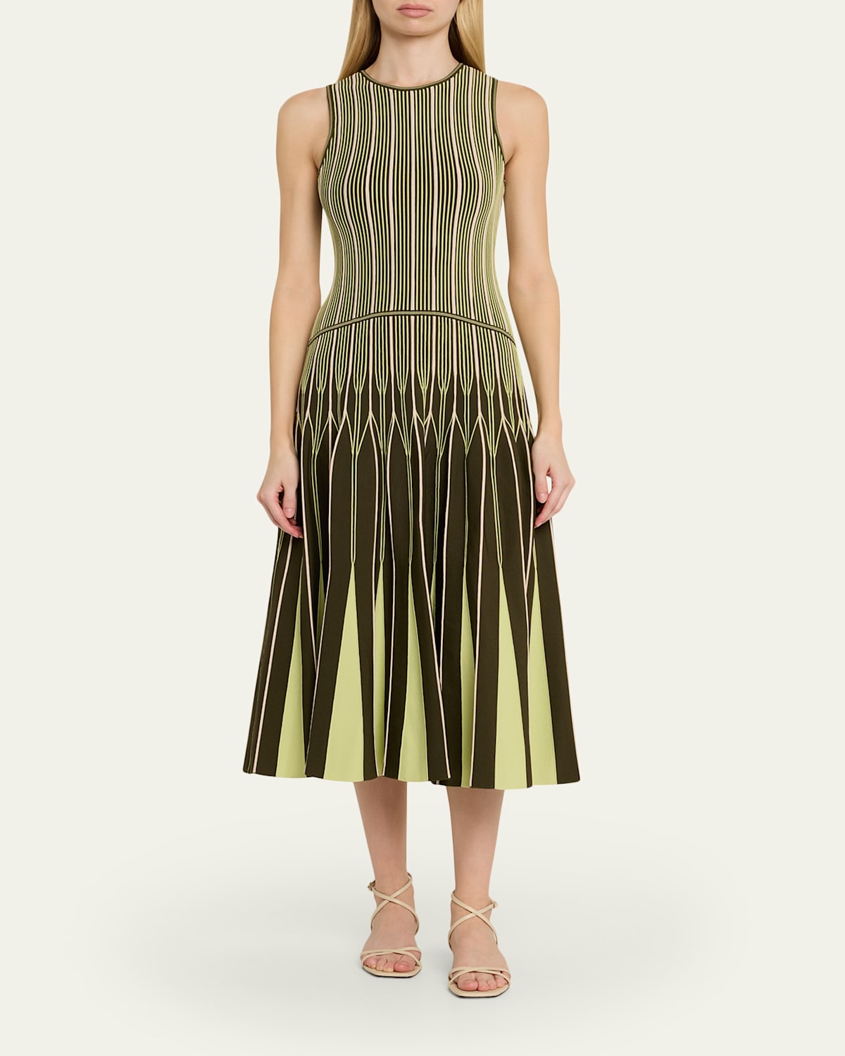 Oaklen Sleeveless Midi Dress