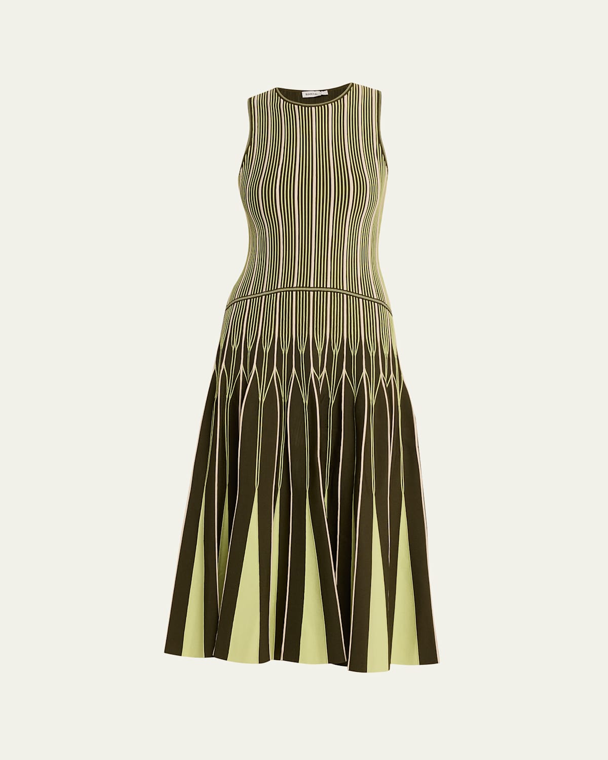 Oaklen Sleeveless Midi Dress