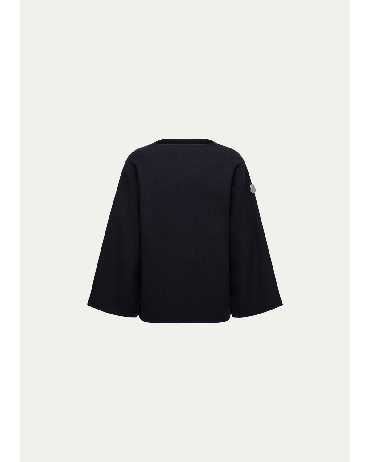 X Jil Sander Men'S Cuprous 2-In-1 Wool Blend Cape