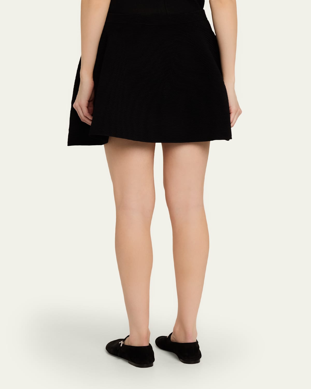 Wilder Ottoman Knit Mini Skirt