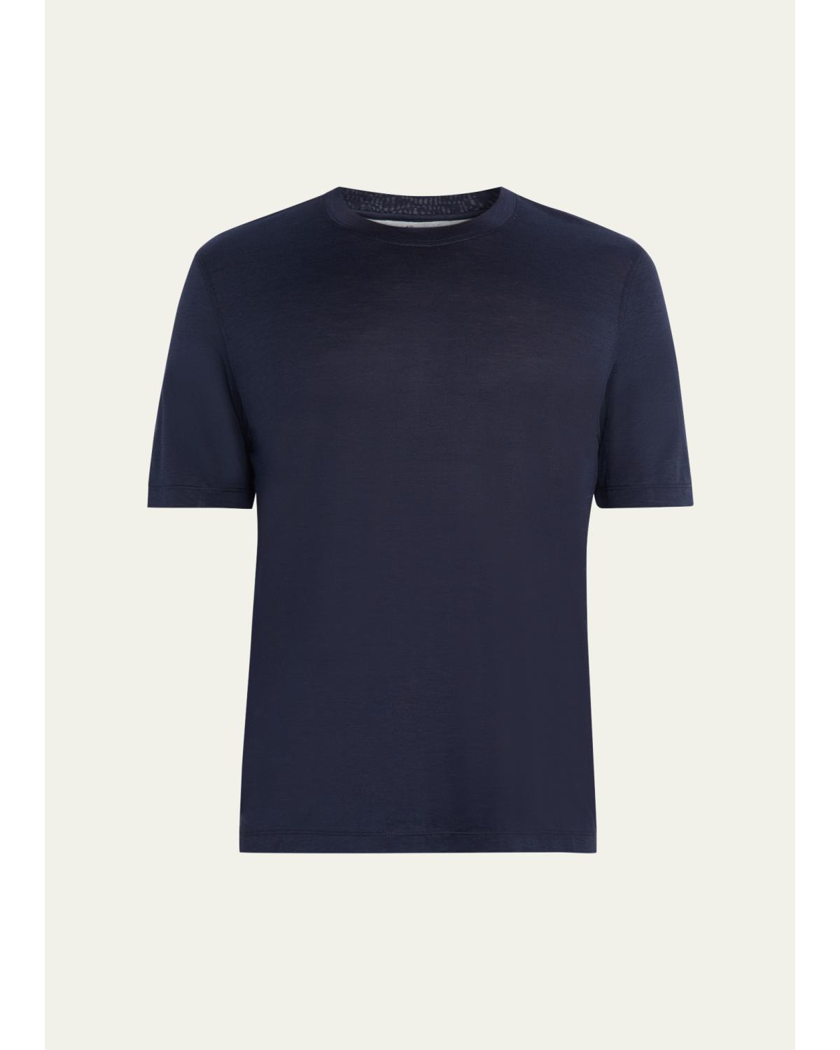 Men'S Classic Fit Heathered Cotton Crewneck T-Shirt