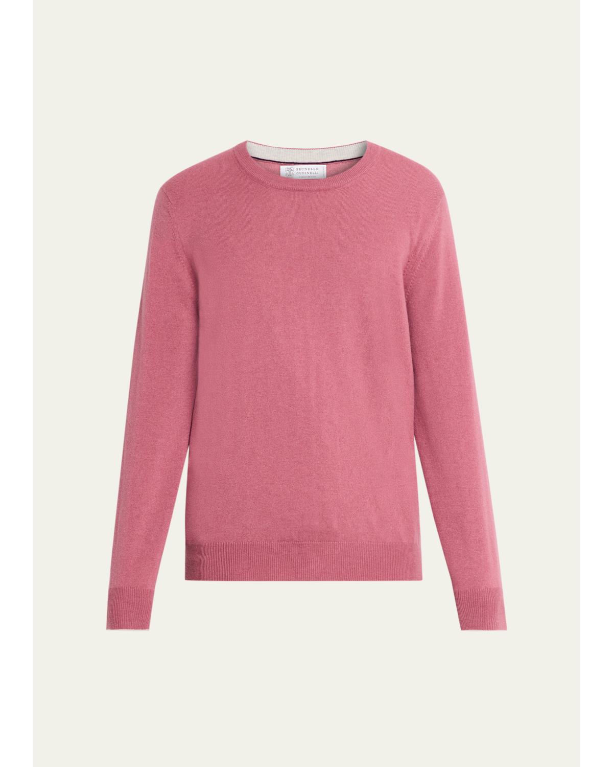 Men'S Cashmere Knit Crewneck Sweater