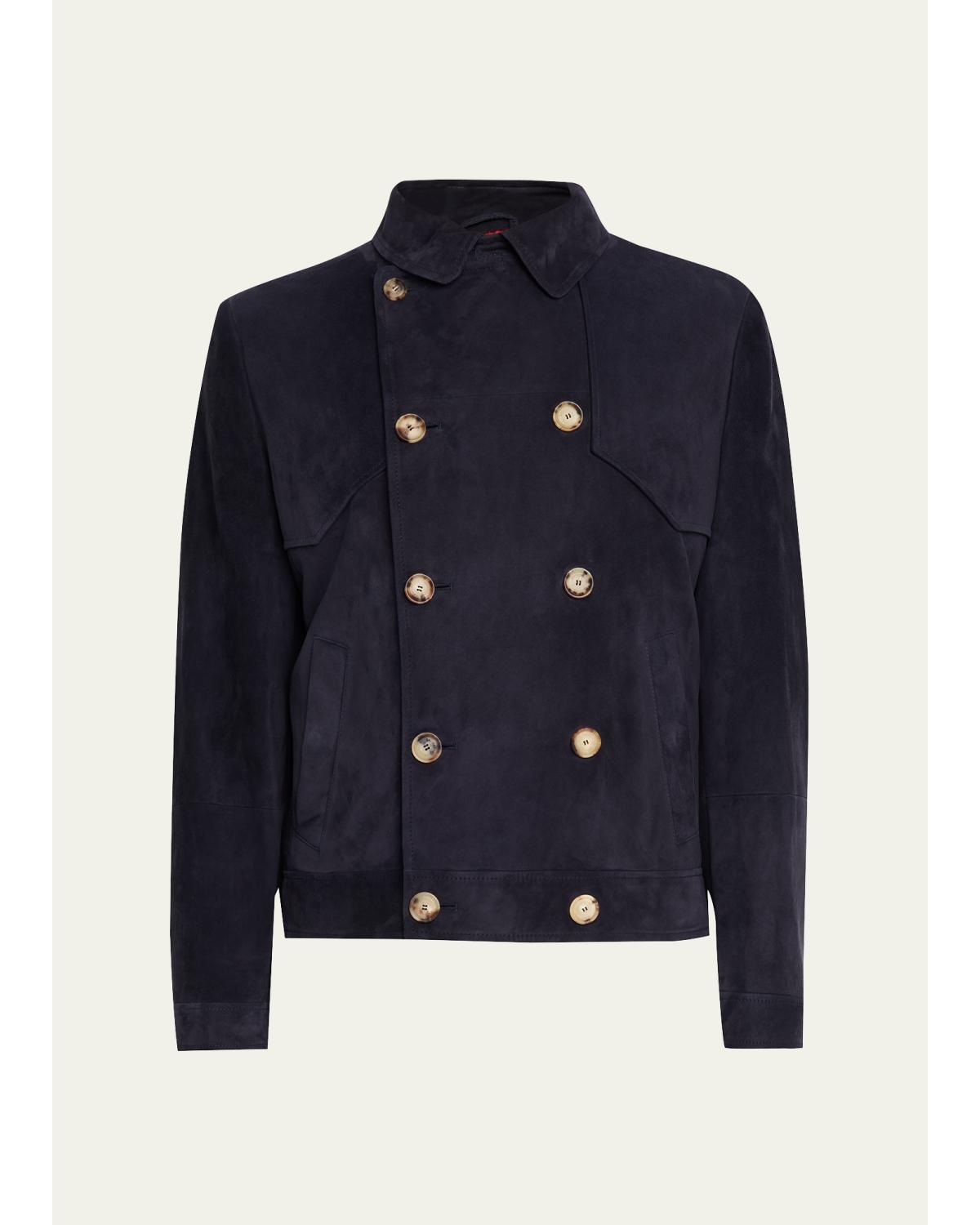 Men'S Double-Breasted Jacket