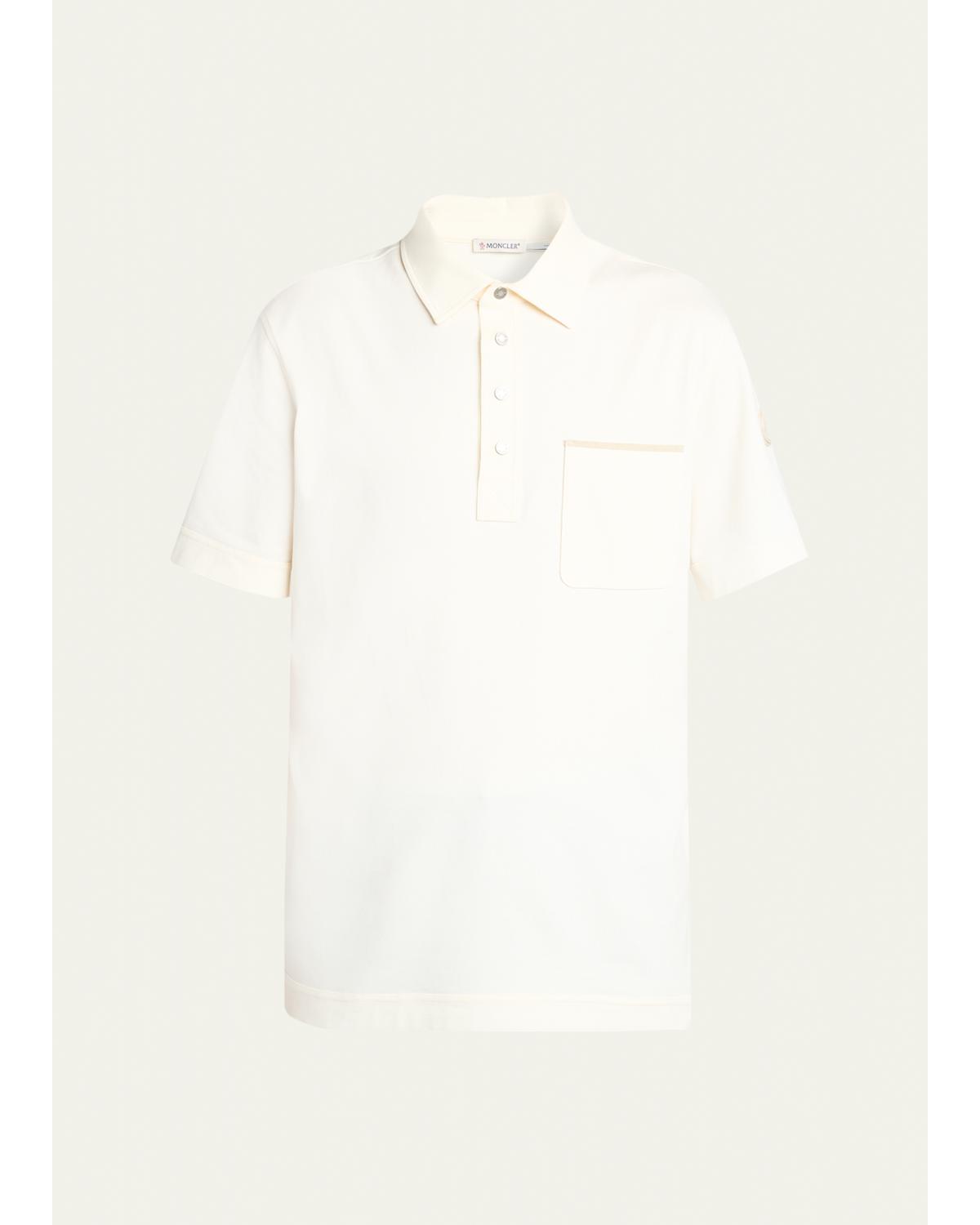 Men'S Short-Sleeve Cotton Pique Polo Shirt