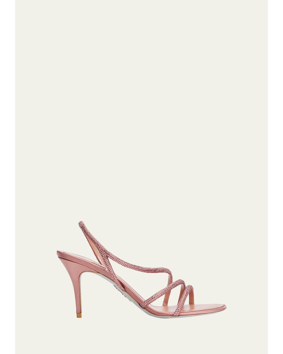 80Mm Cleo Crystal Sandals