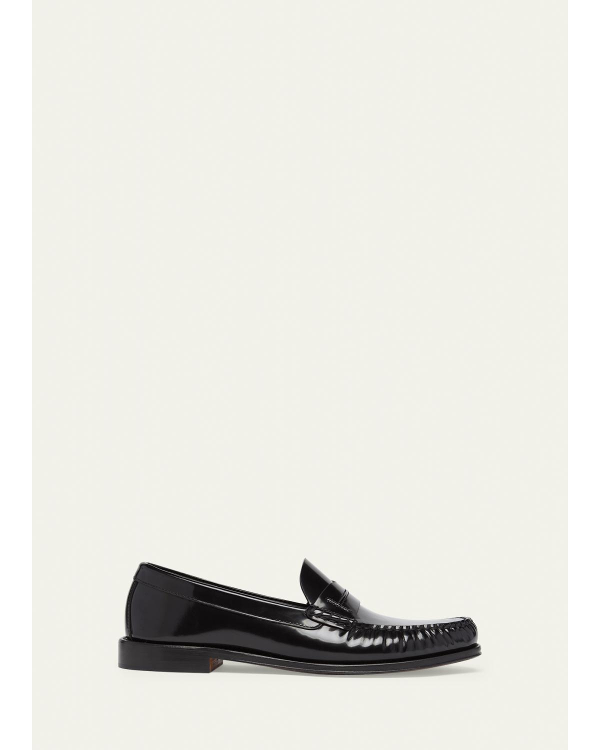 Men'S Oliver Leather Penny Loafers