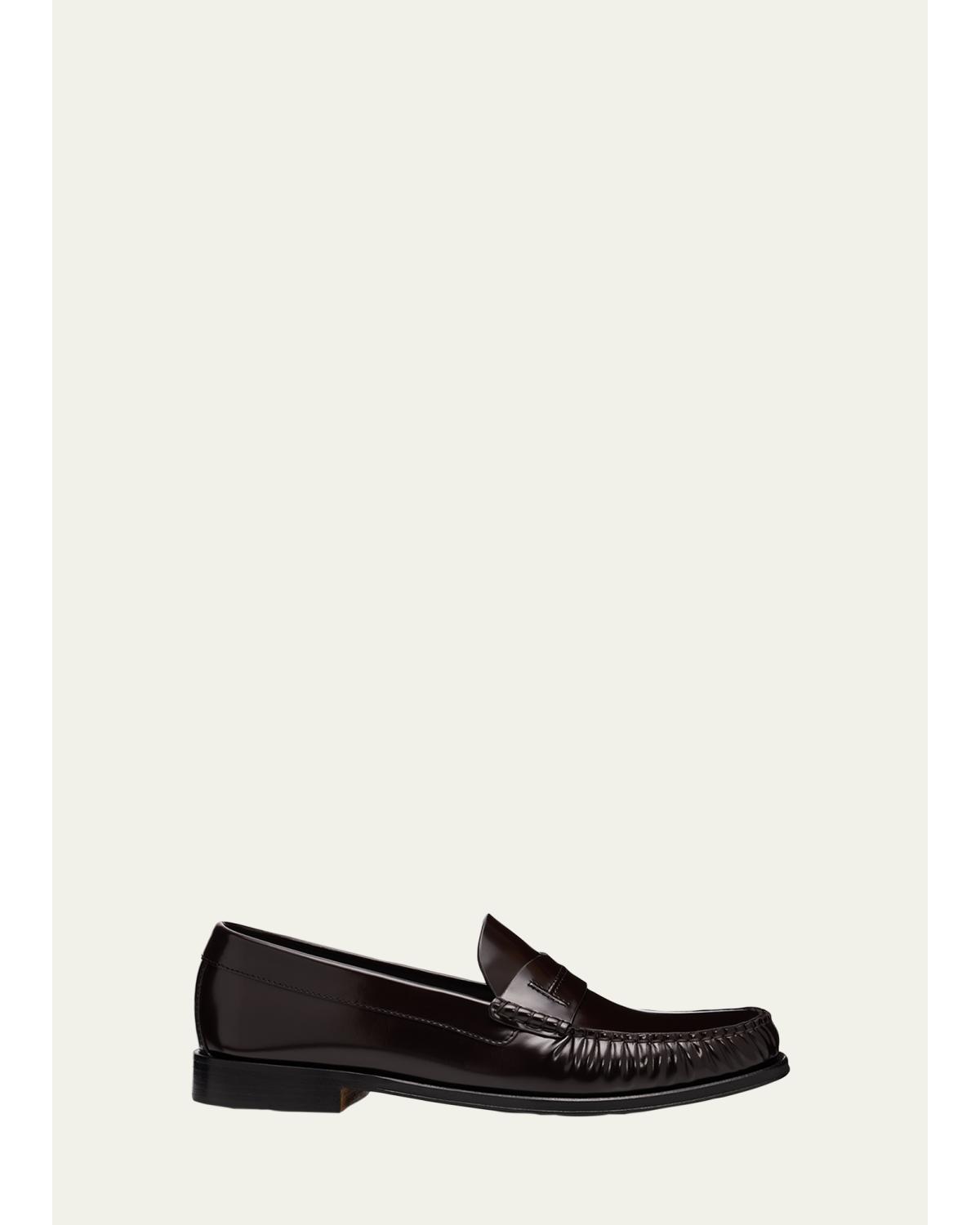 Men'S Oliver Leather Penny Loafers