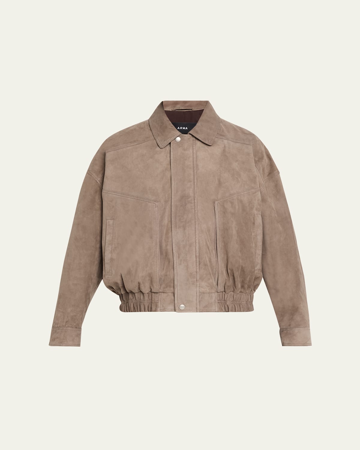 Arma Frederica Suede Bomber Jacket