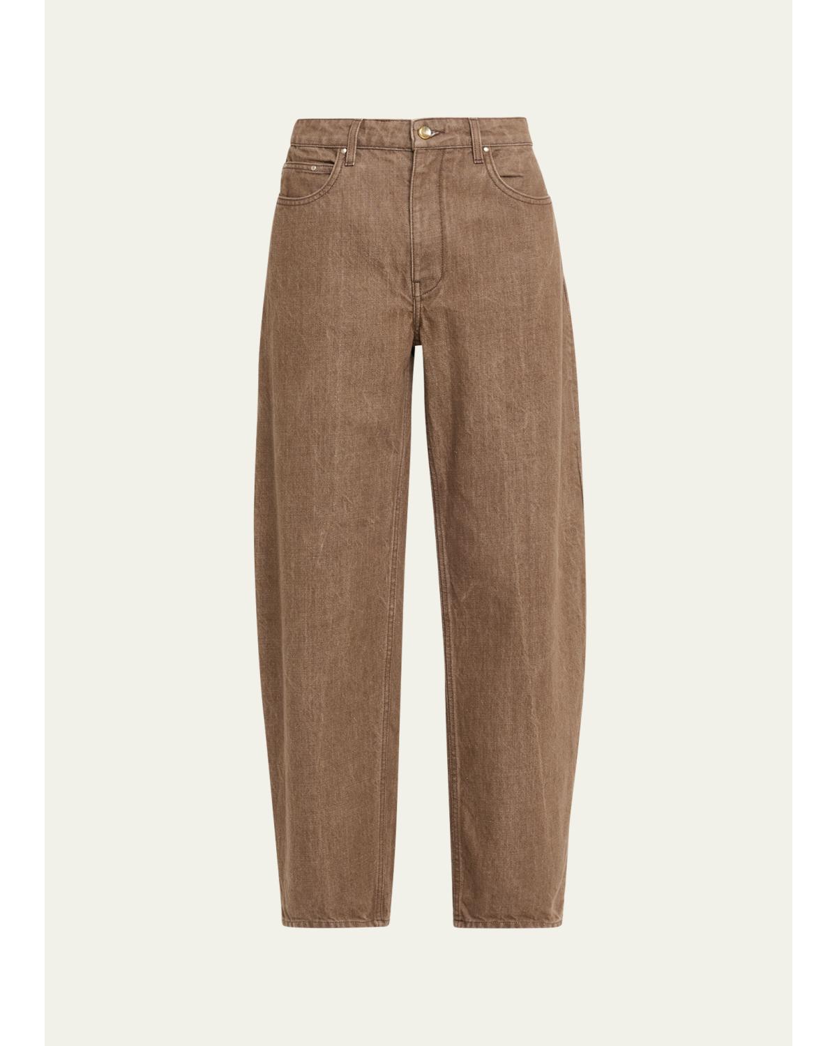 Rider Low-Rise Relaxed Ankle Jeans
