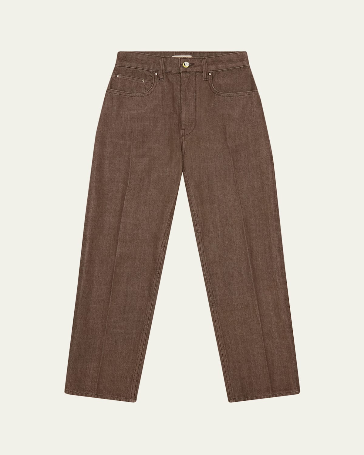 Ossou Drift High-Rise Ankle Jeans