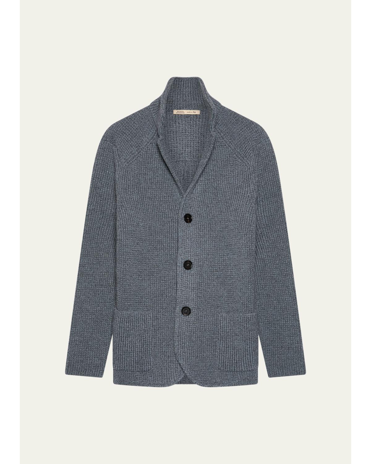 Men'S Brenta Slim Wool Knit Swacket