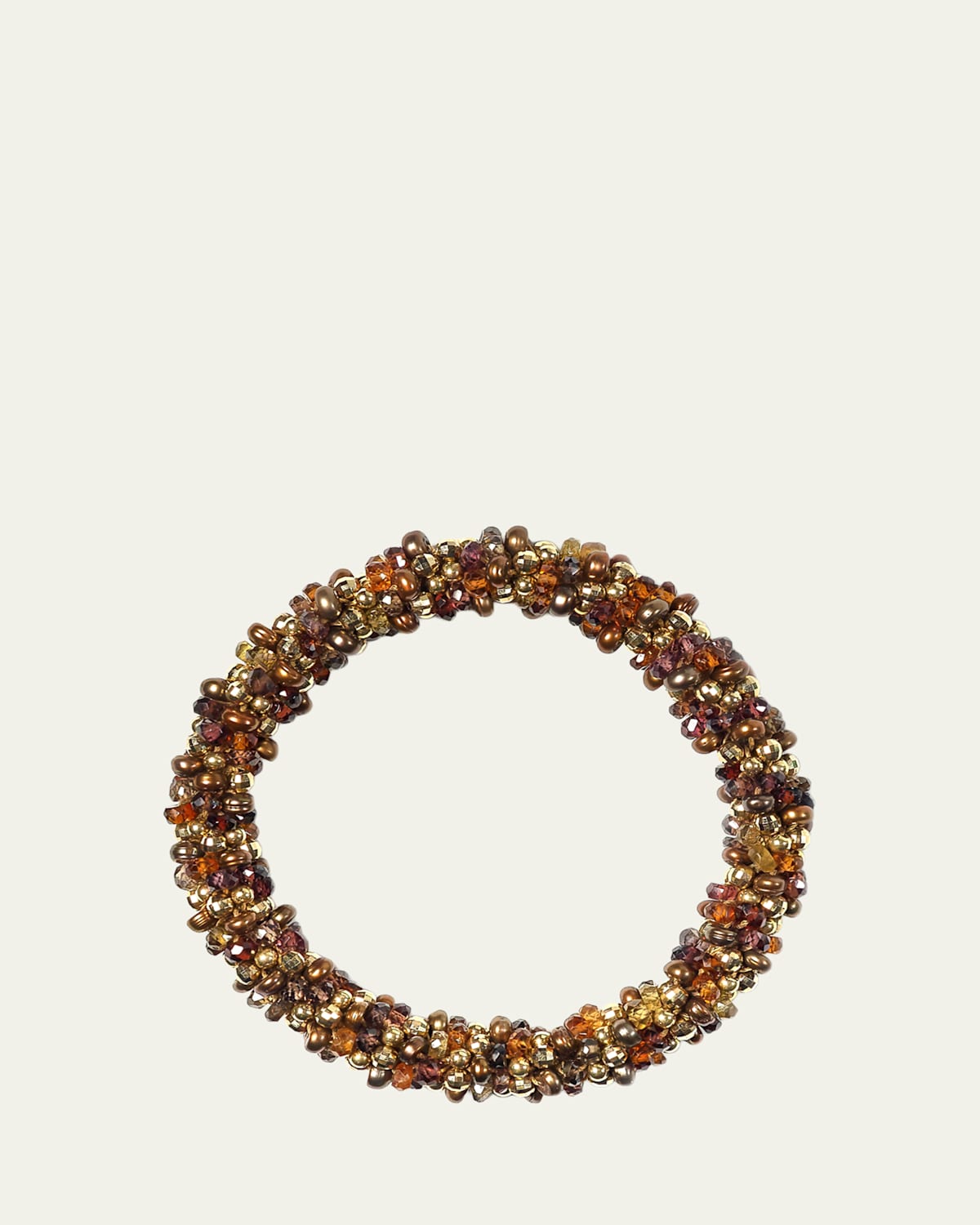 Meredith Frederick 14K Yellow Gold Garnet and Sapphire Ena Bracelet