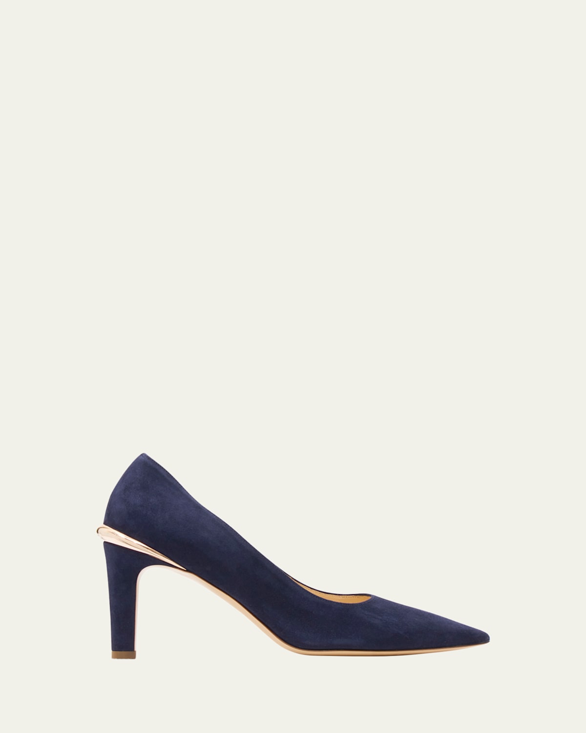 Gabriela Hearst 75mm Edwina Suede Pointed-Toe Pumps