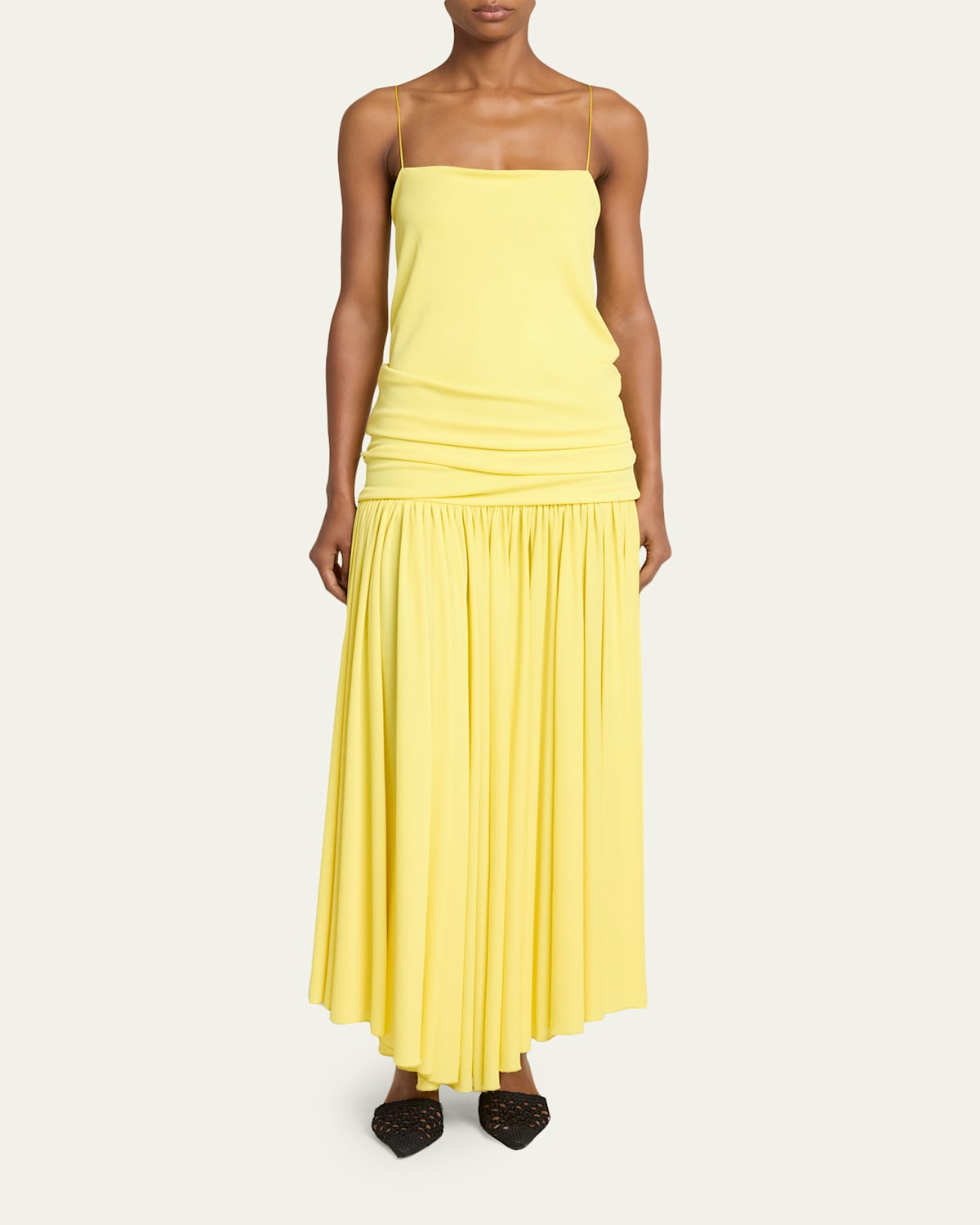 The Abiha Draped Dress