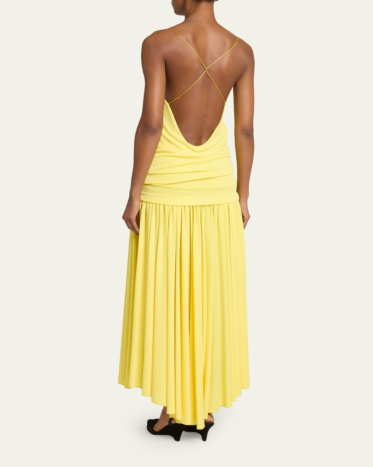 The Abiha Draped Dress