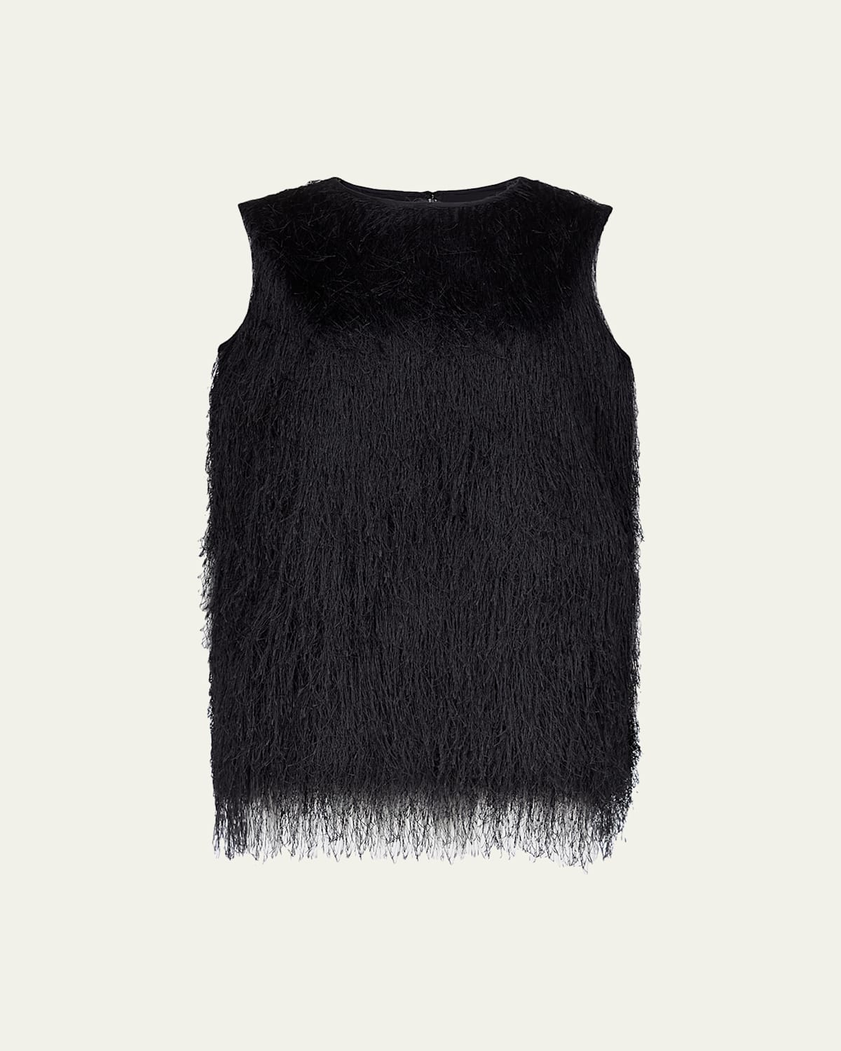Loulou De Saison Yasmin Fringed Sleeveless Top