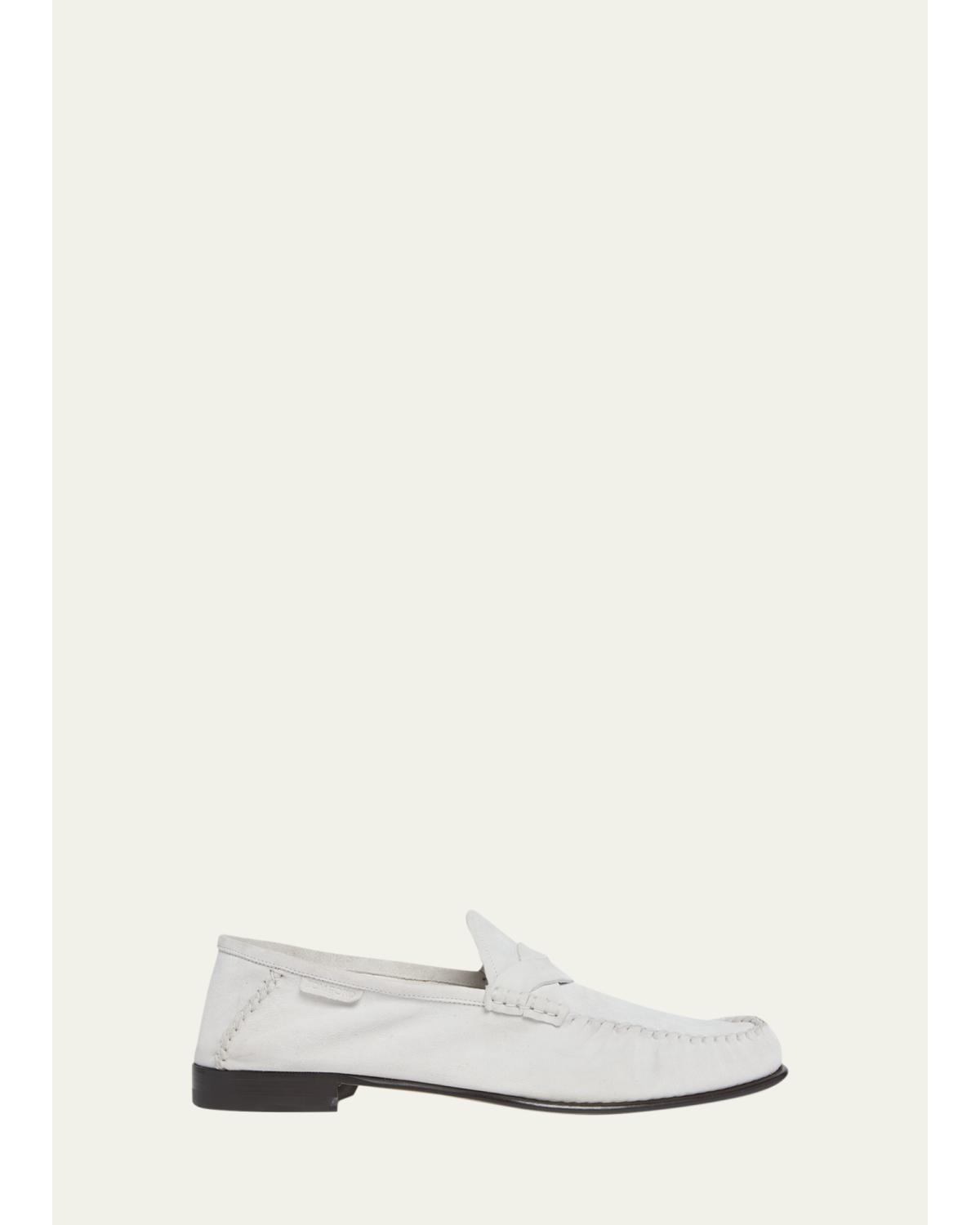 Men'S Ripley Suede Twist-Strap Loafers