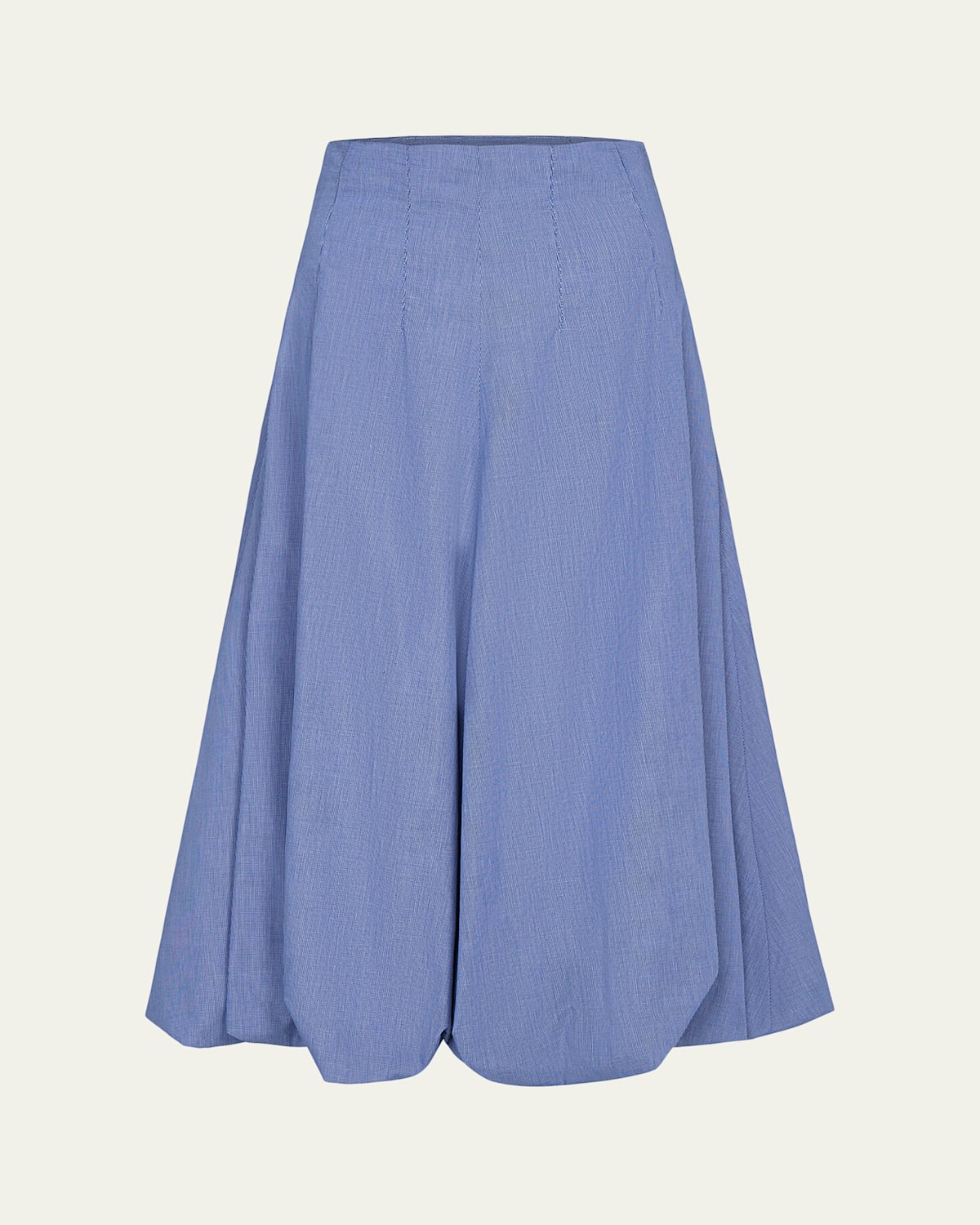 TWP Full Intentions Micro Check Midi Skirt