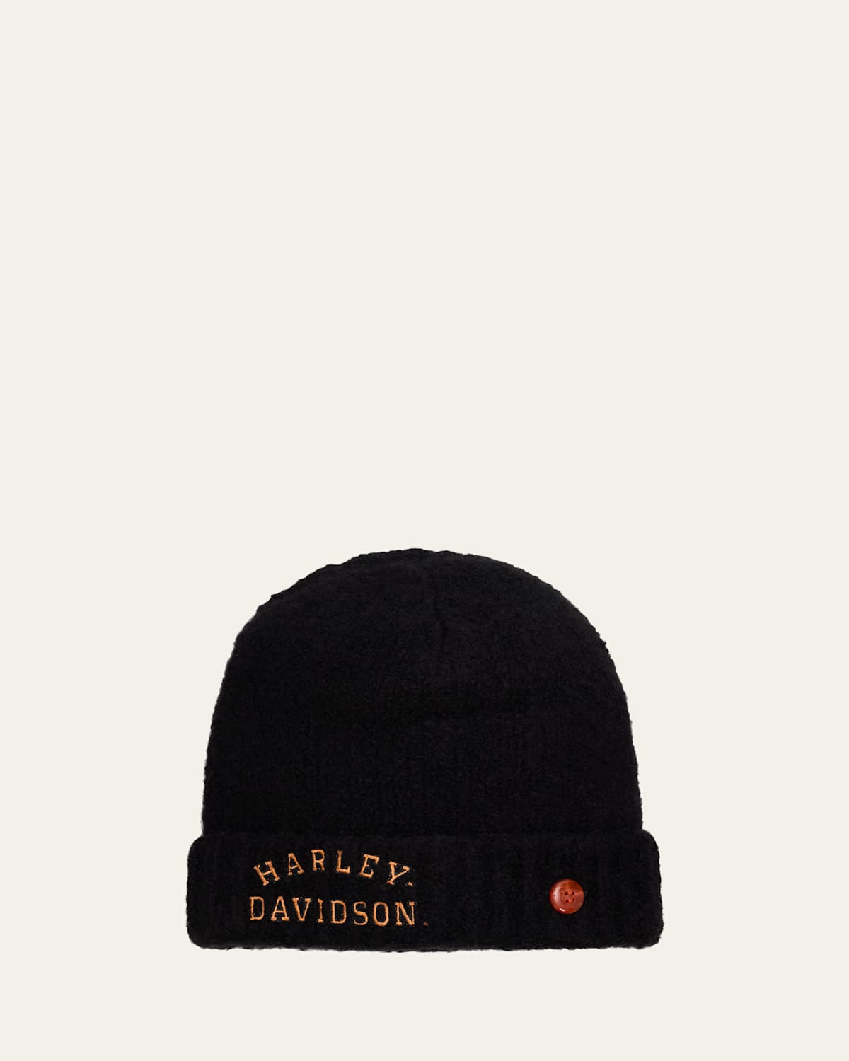 God's True Cashmere x Harley-Davidson Men's Boucle Cashmere Beanie