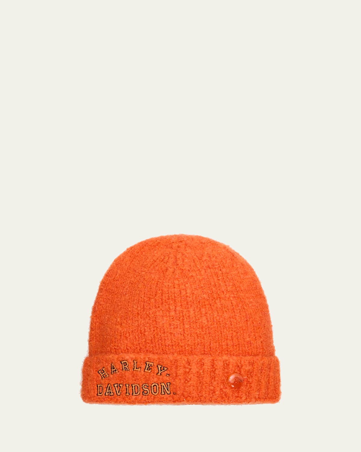 God's True Cashmere x Harley-Davidson Men's Boucle Cashmere Beanie