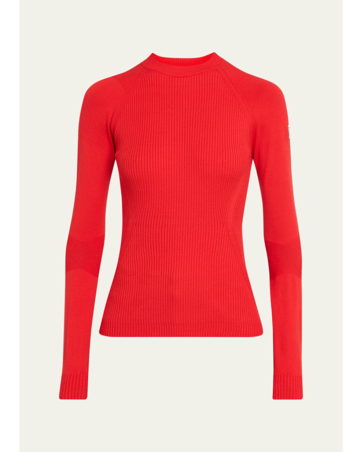 Crepe Viscose Blend Sweater