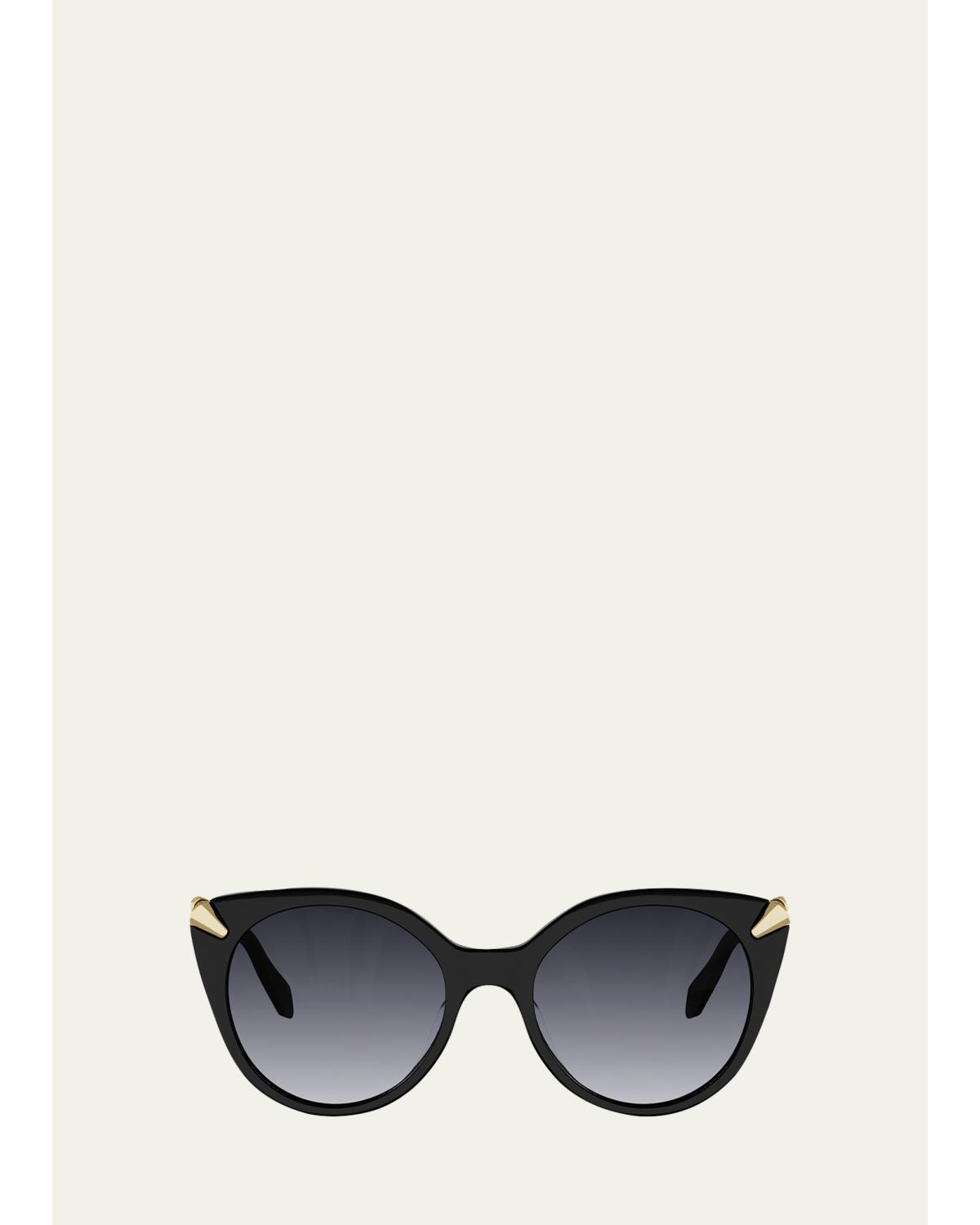 Serpenti Viper 53mm Cat-Eye Sunglasses