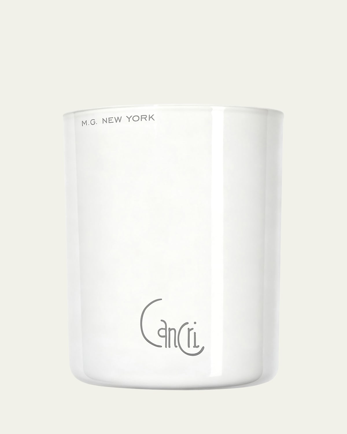 Madame Grey Cancri Zodiac Candle, 6.7 Oz. In White