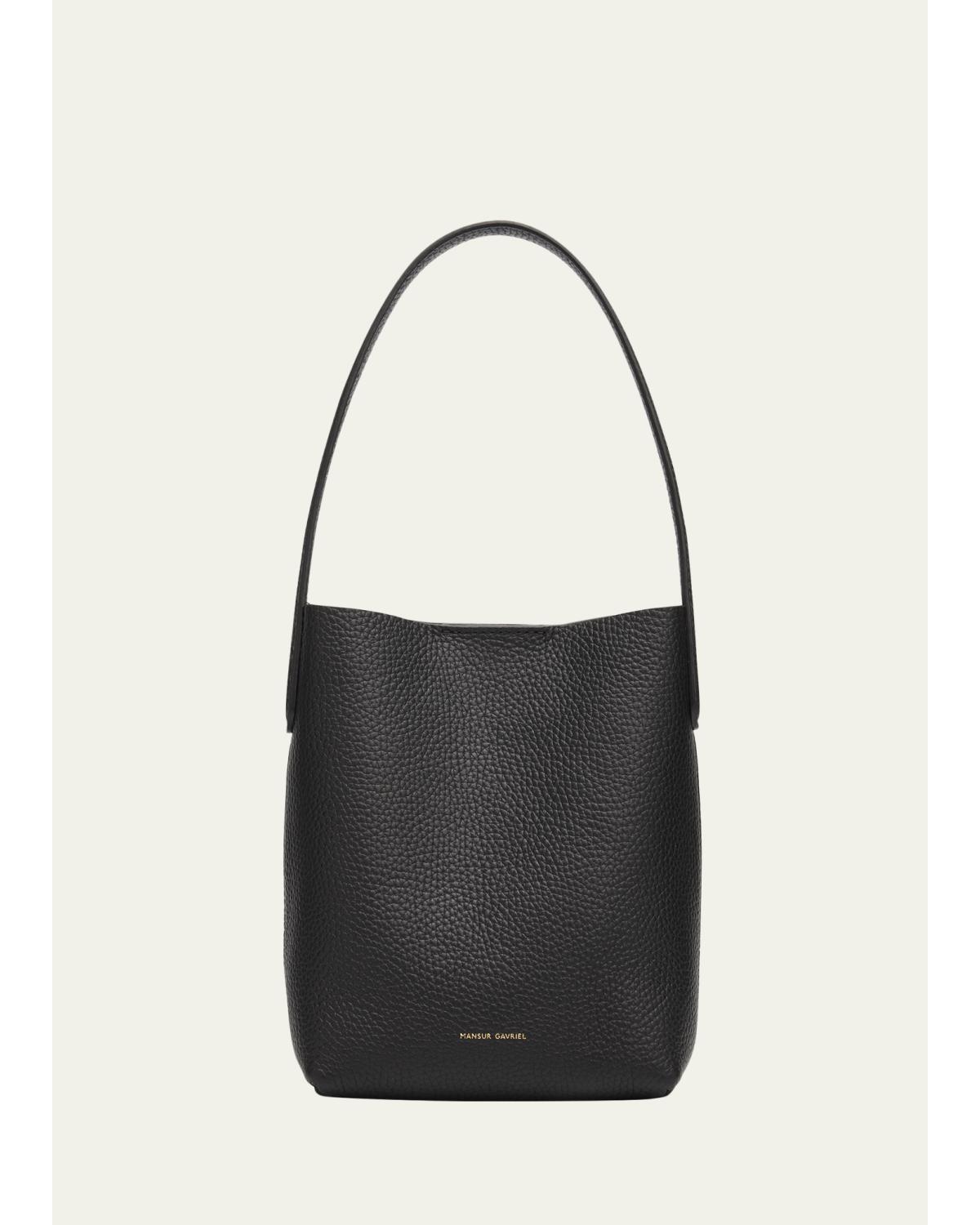 Mini Everyday Cabas Leather Top-Handle Bag