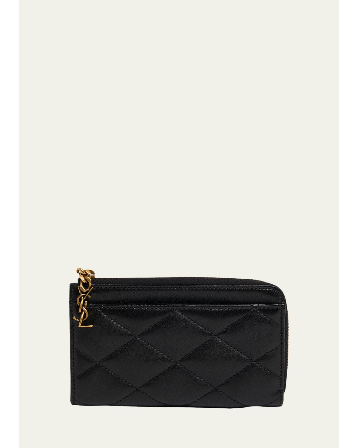 YSL Quilted Leather Wallet