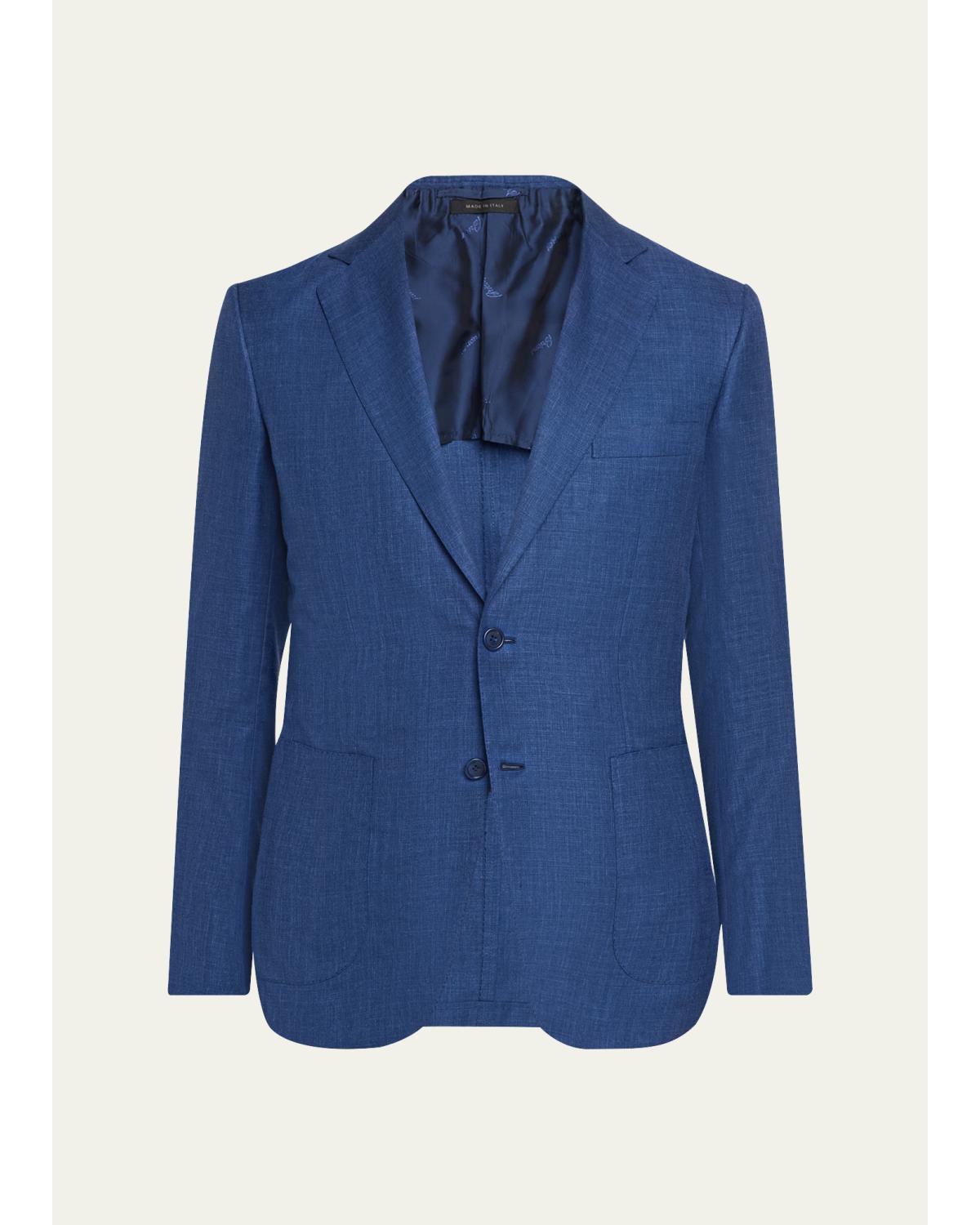 Men'S Silk Plume Jacket
