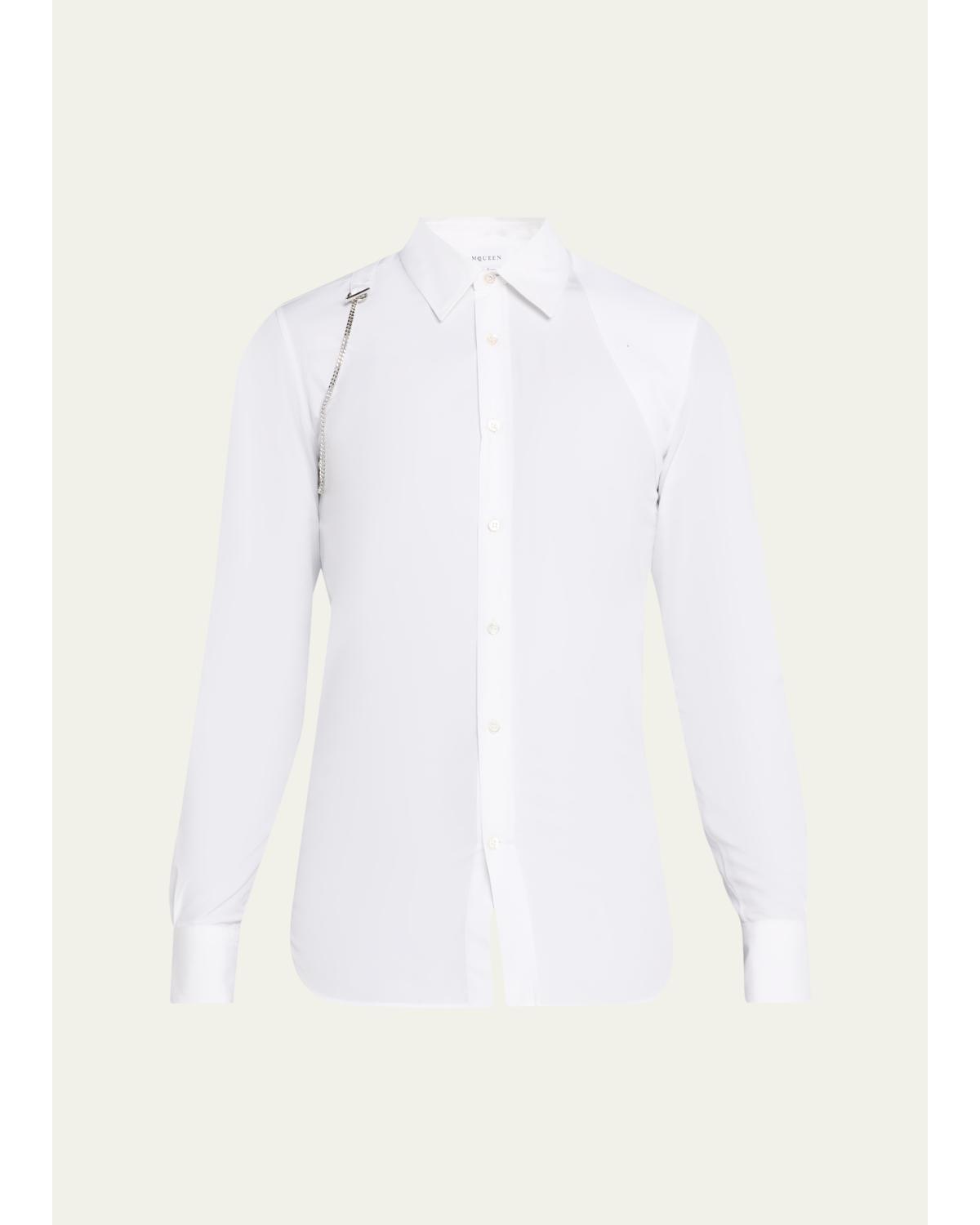 Men'S T-Chain Harness Sport Shirt
