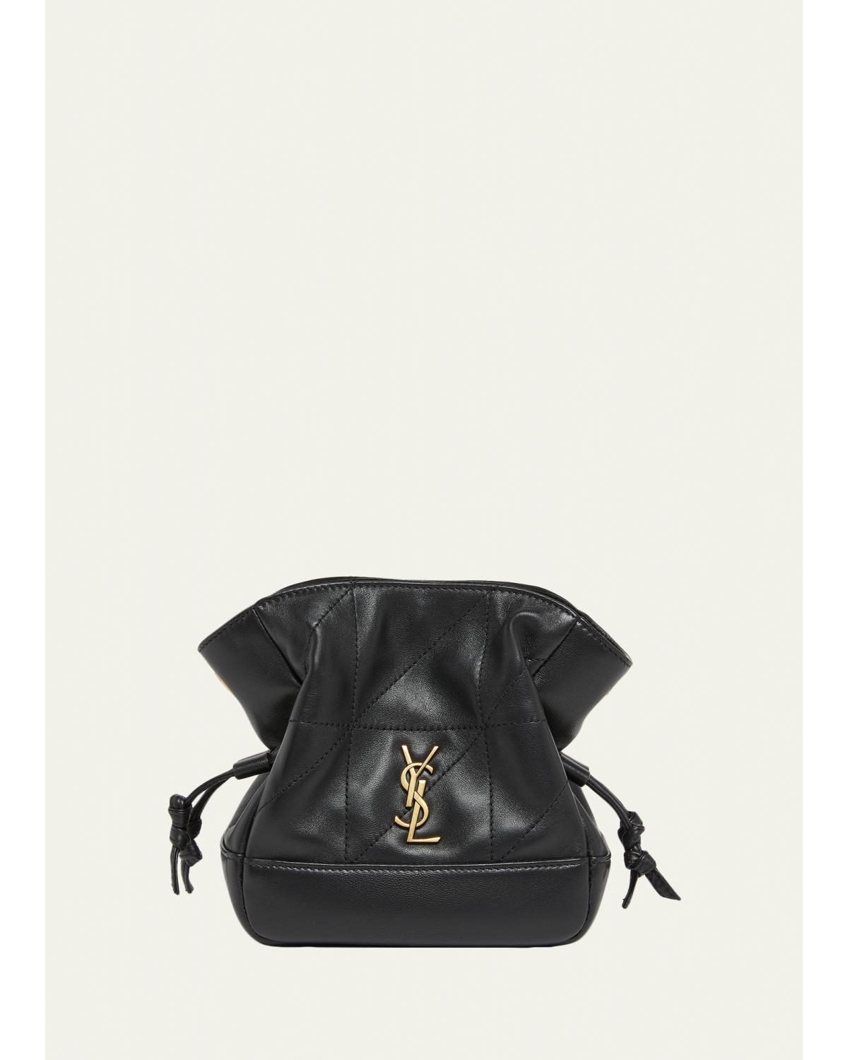Jamie Mini YSL Quilted Leather Shoulder Bag