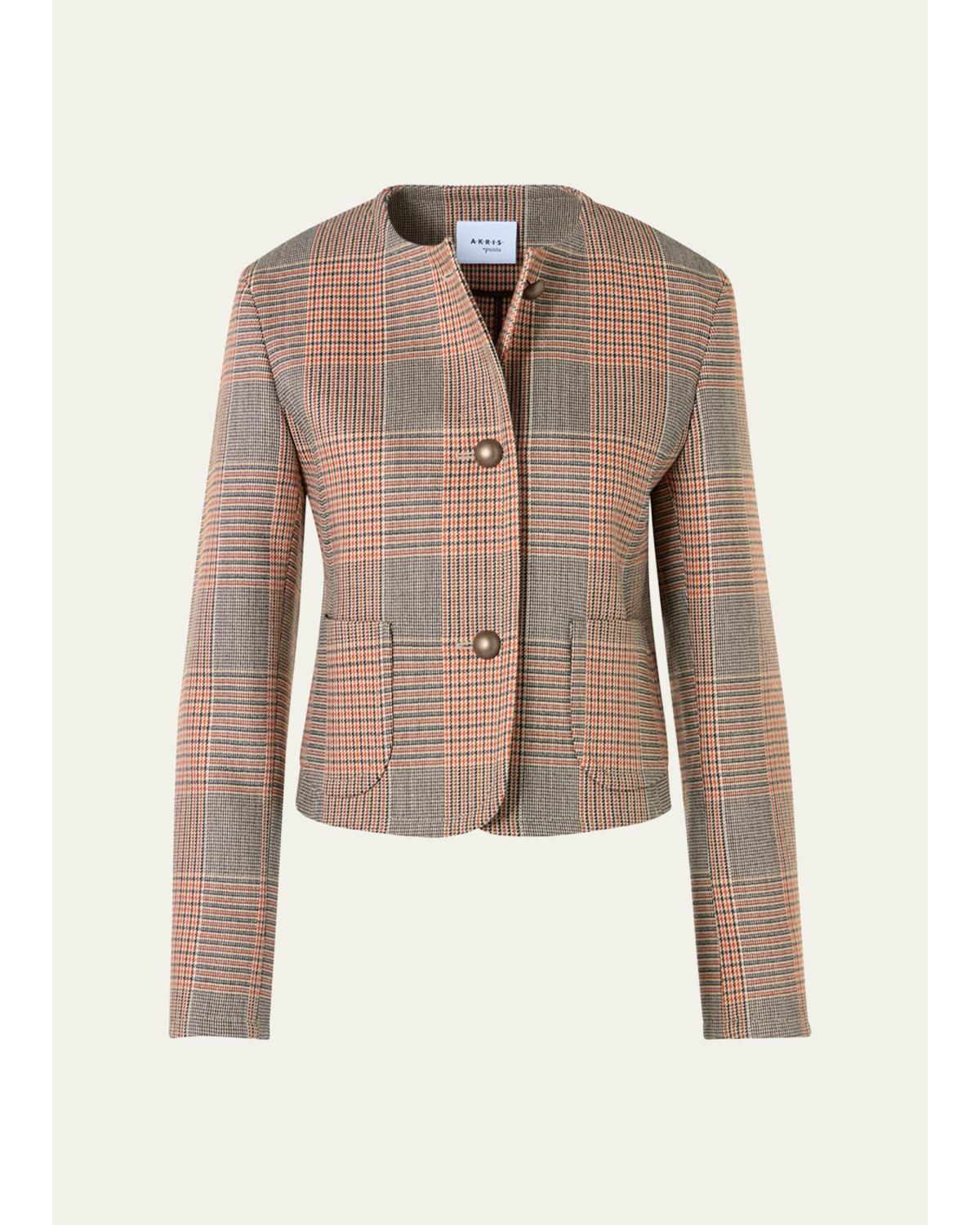 Glen Plaid Jacket