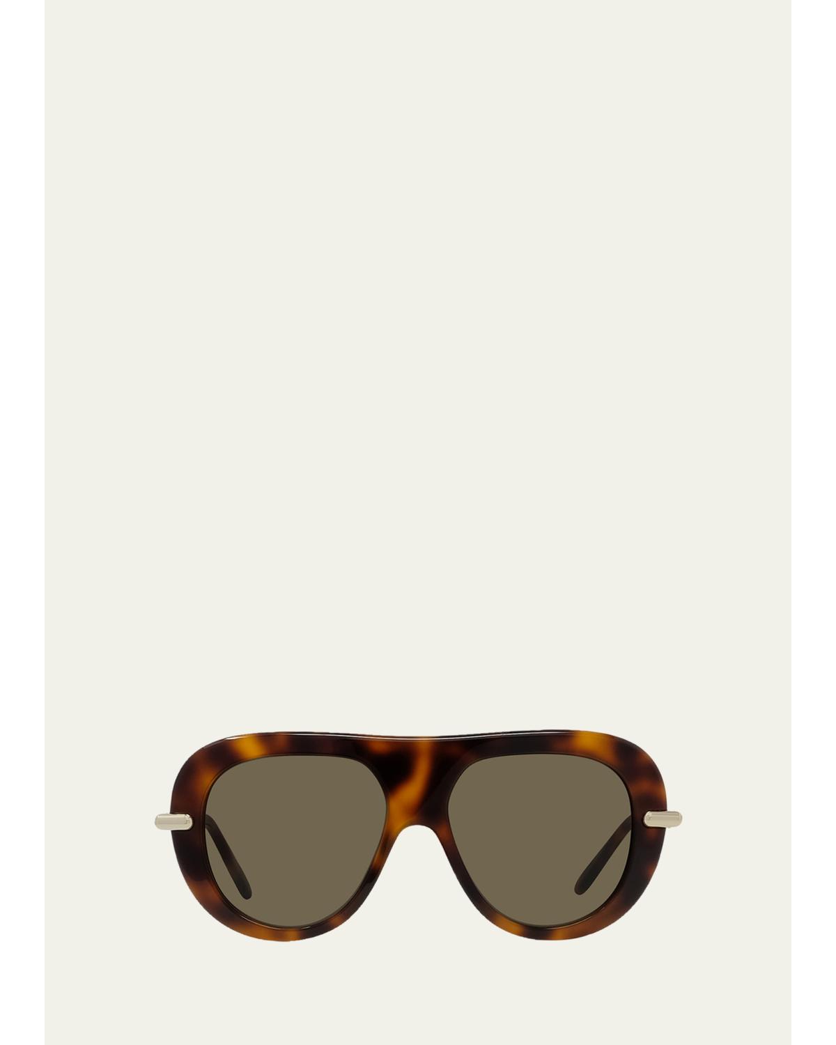 Slim 52mm Pilot Sunglasses